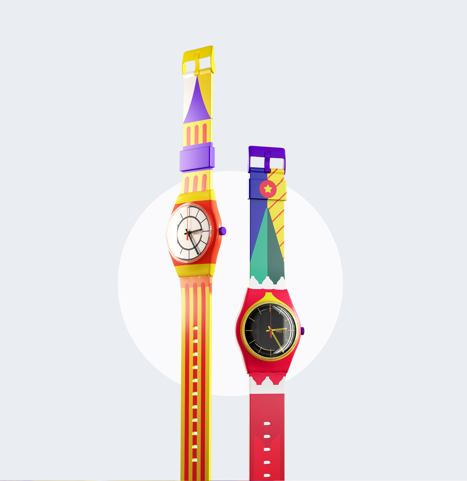 Swatch city — Изображение №9 — Графика, 3D на Dprofile