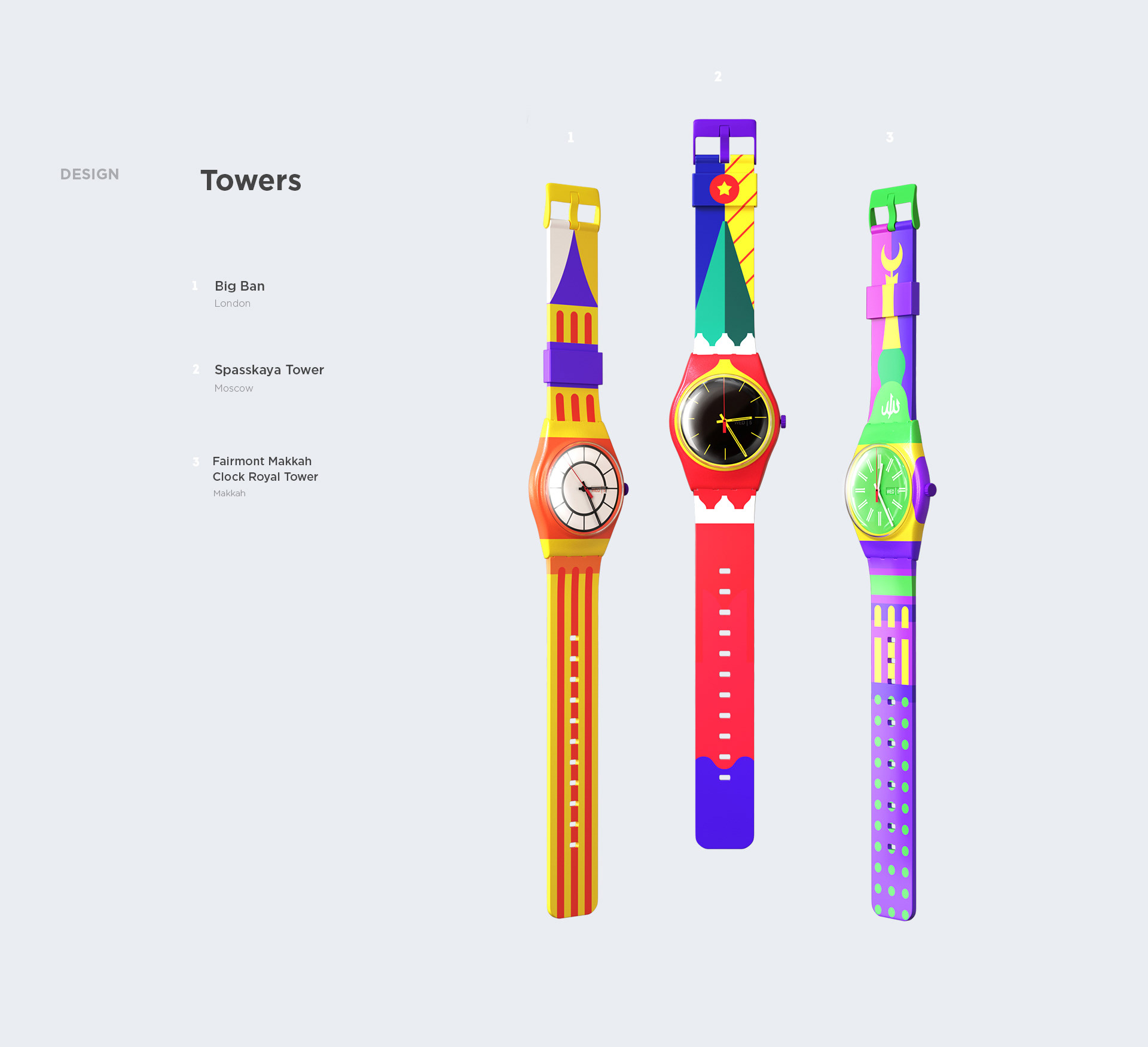 Swatch city — Изображение №2 — Графика, 3D на Dprofile