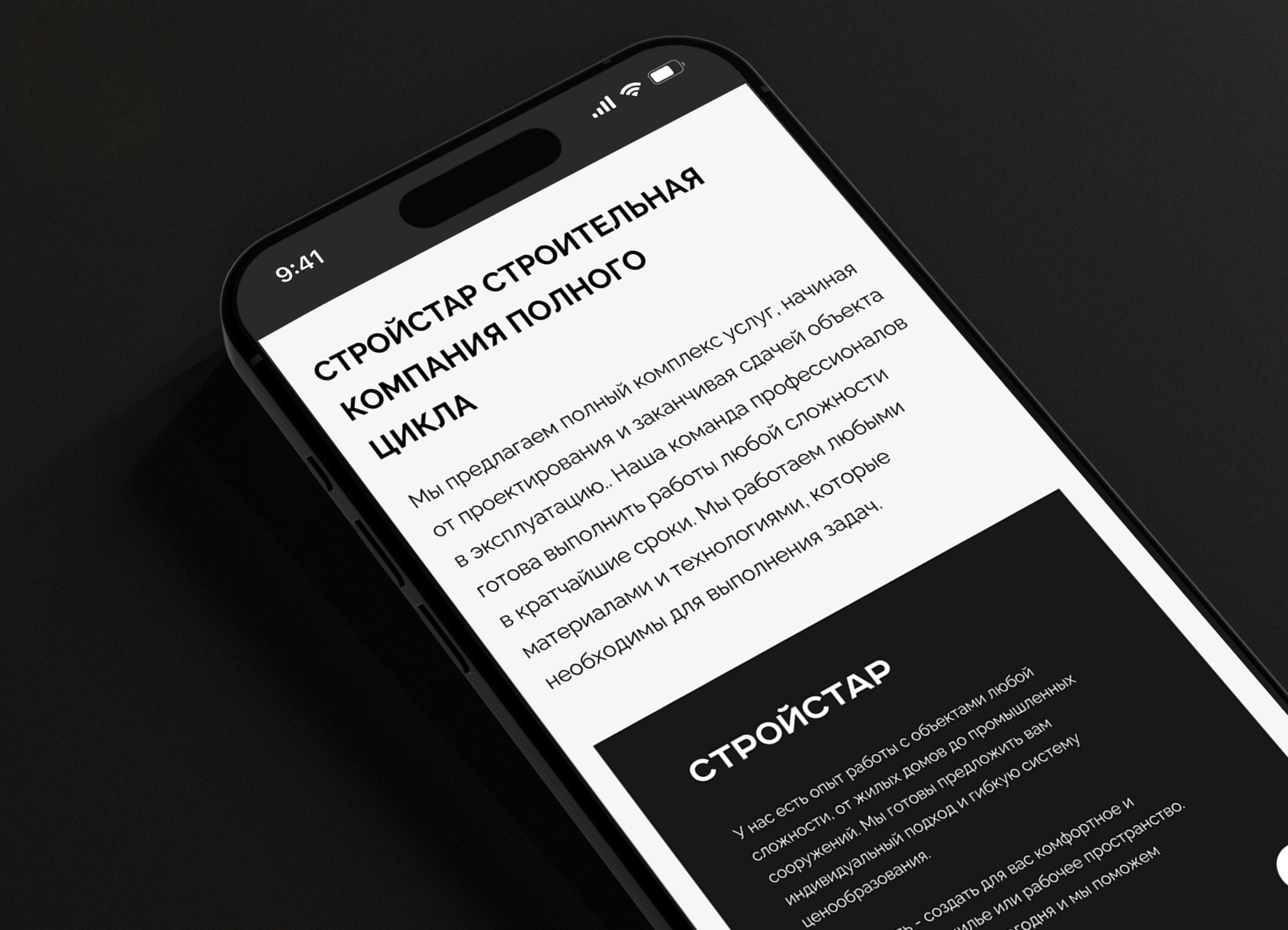 STROYSTAR ©️ — Изображение №5 — Интерфейсы, Брендинг на Dprofile