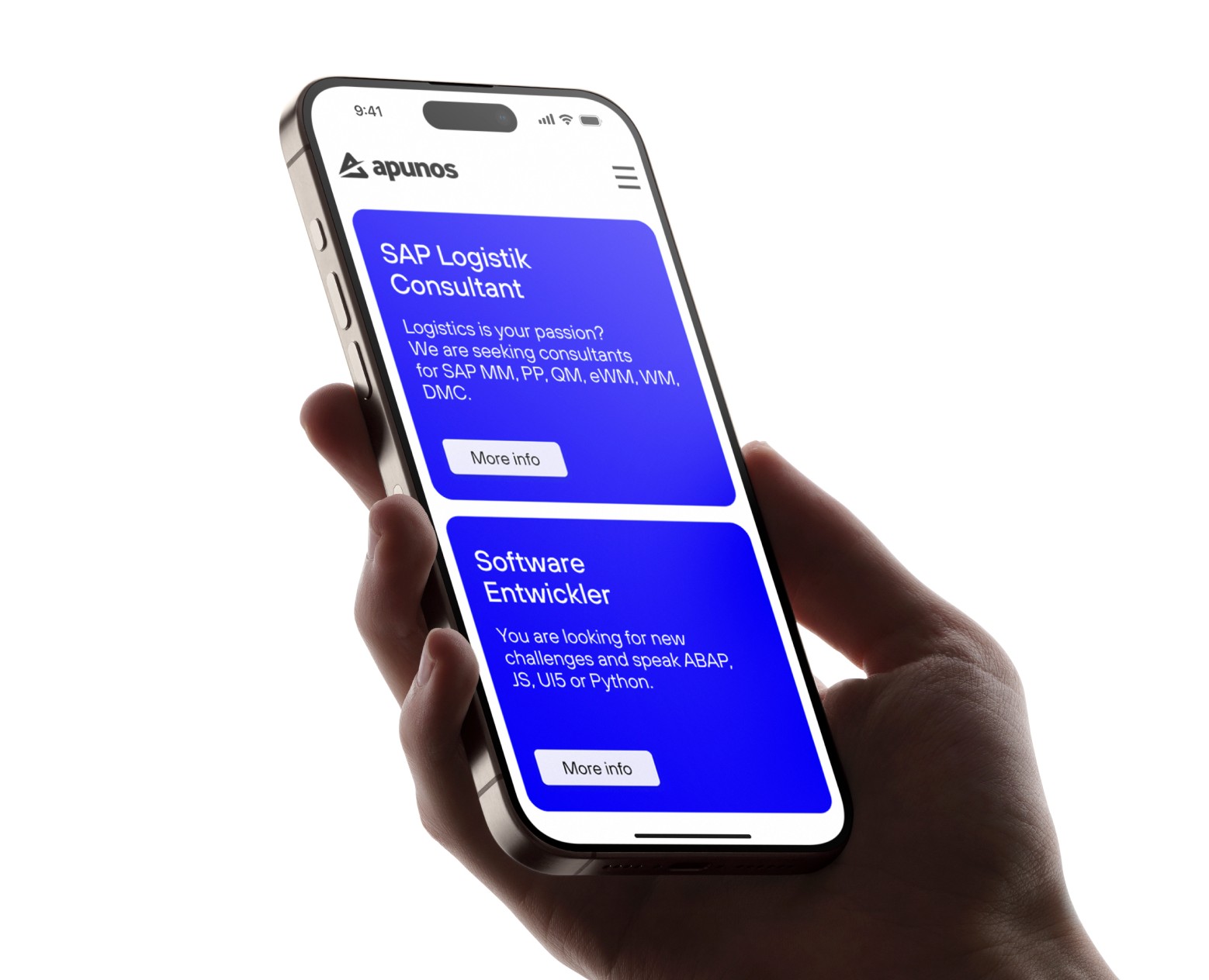 apunos — Интерфейсы, Брендинг на Dprofile