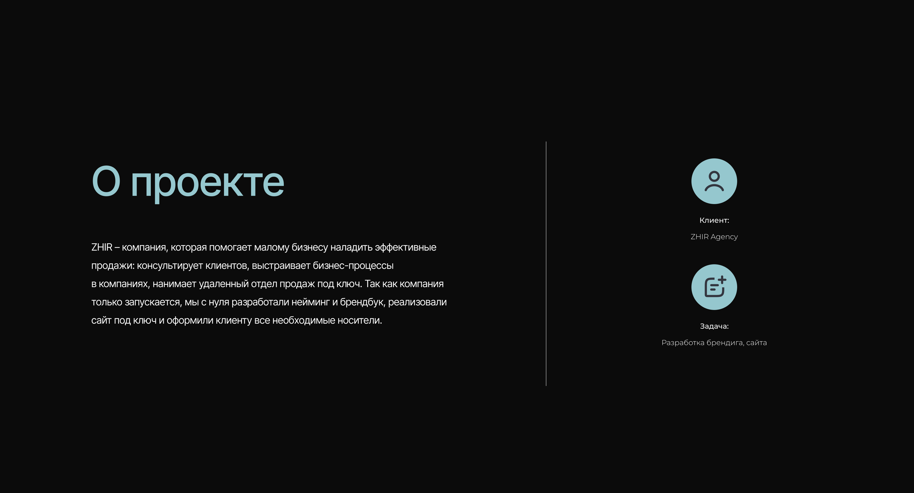 ZHIR agency — Изображение №2 — Интерфейсы, Брендинг на Dprofile