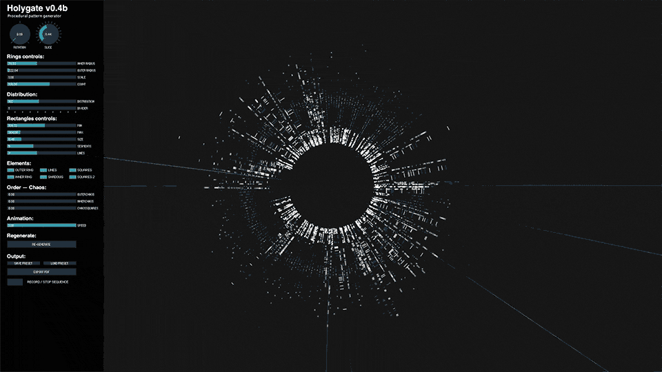 HOLYGATE – Генеративная Айдентика — Изображение №2 — Брендинг на Dprofile