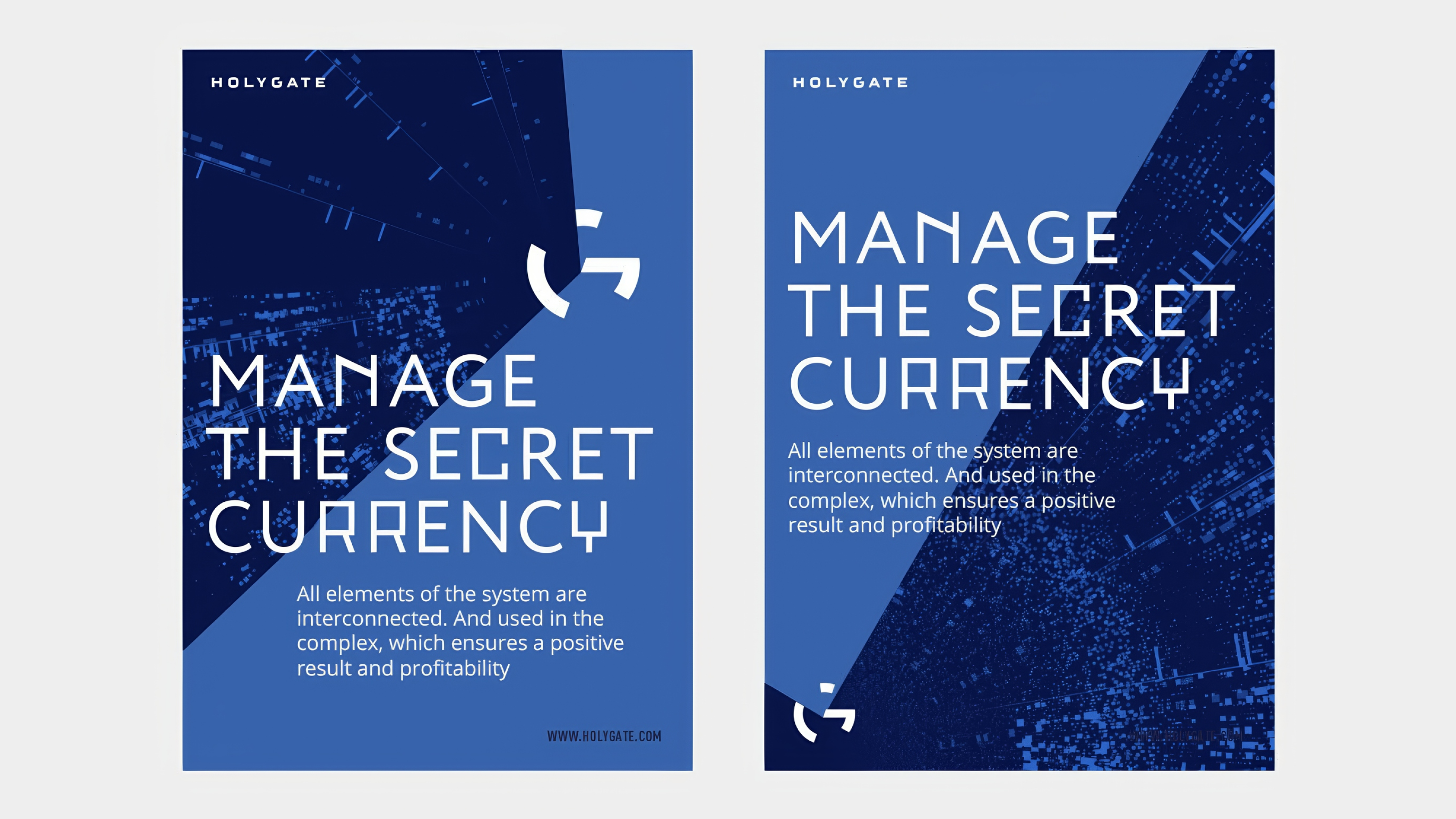 HOLYGATE – Генеративная Айдентика — Изображение №4 — Брендинг на Dprofile