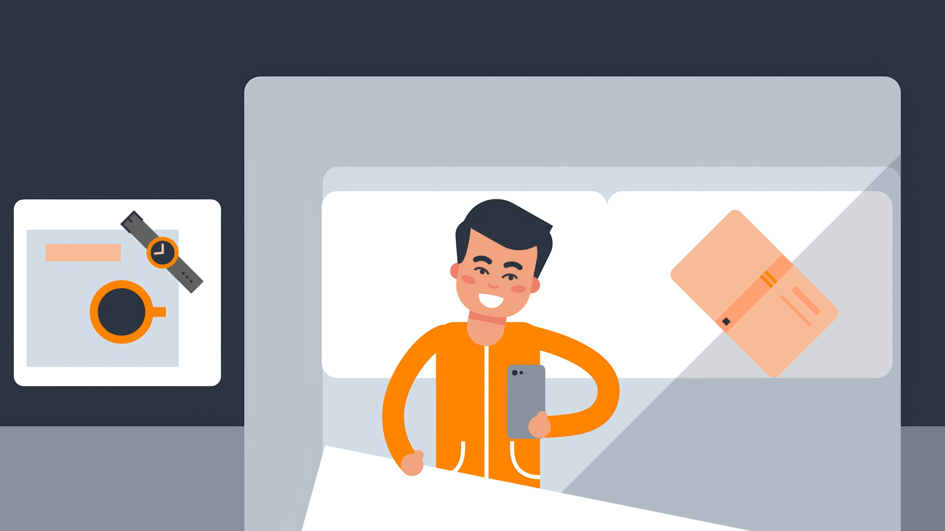 Анимация персонажей для Contact от Qiwi Bank — Изображение №4 — Иллюстрация, Анимация на Dprofile