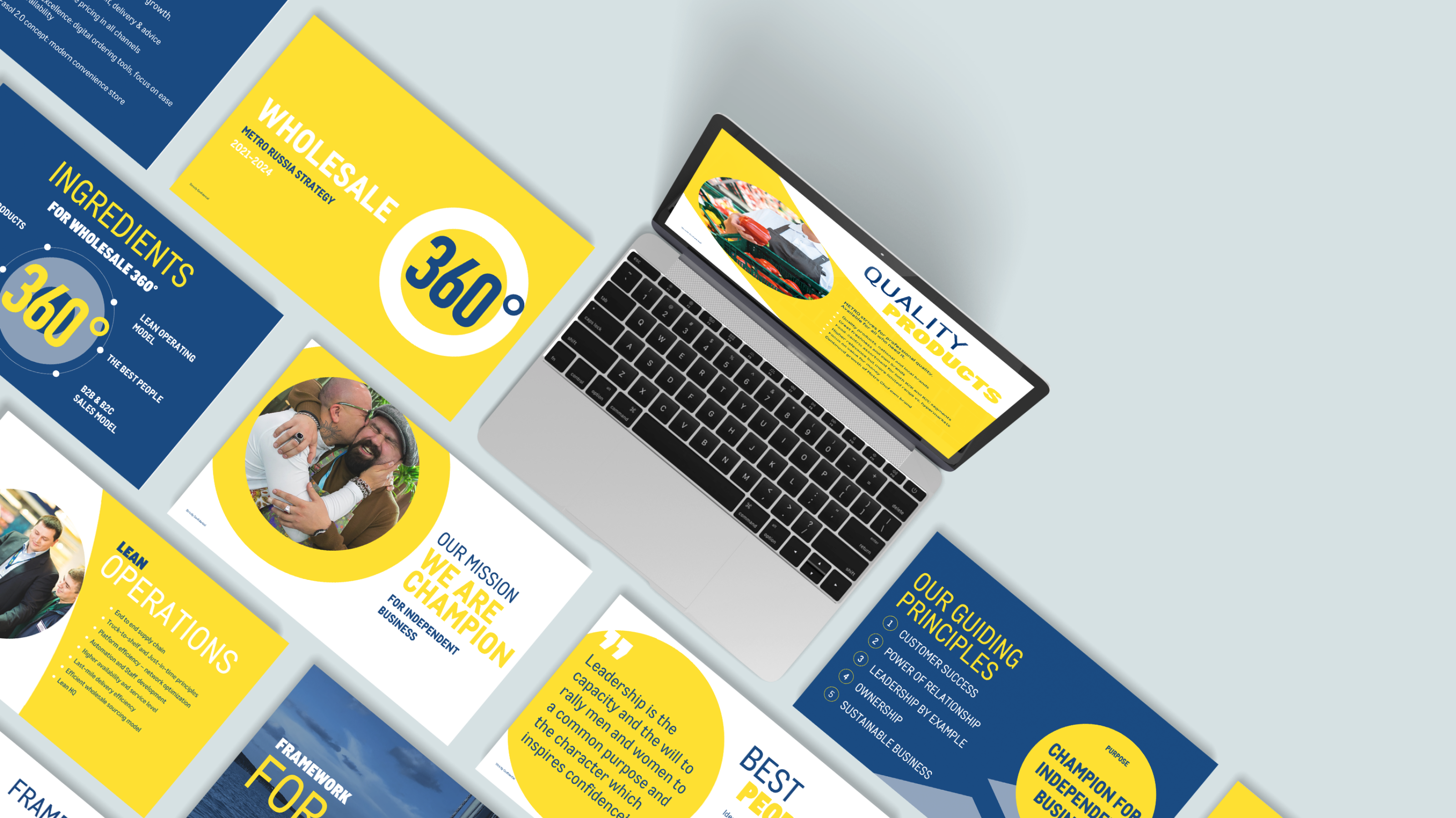 Metro Russia Strategy WHOLESALE 360 — Изображение №4 — Брендинг, Анимация на Dprofile