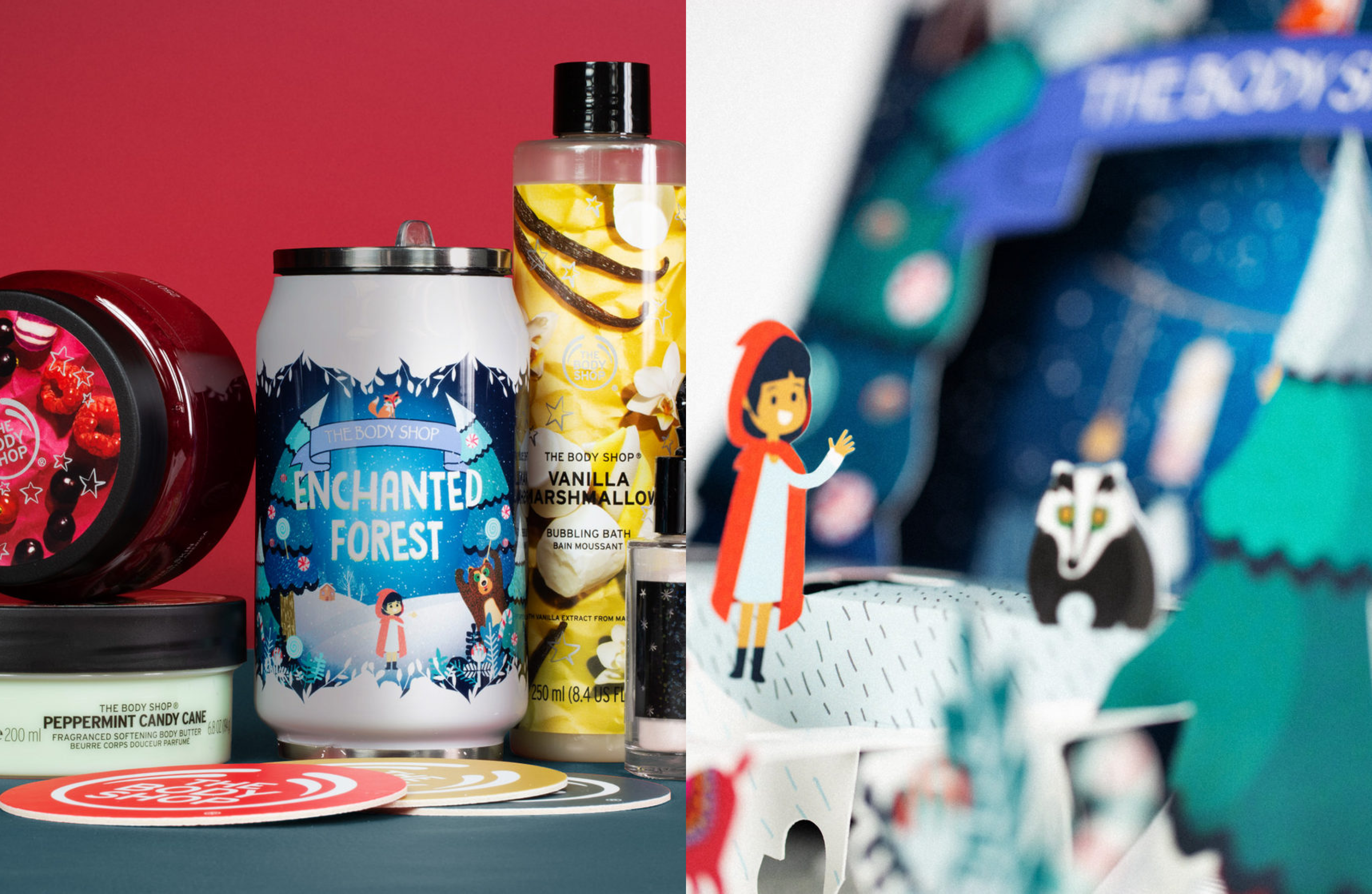 Christmas gift set for The Body Shop - Дизайн упаковки — Изображение №6 — Брендинг, Иллюстрация на Dprofile