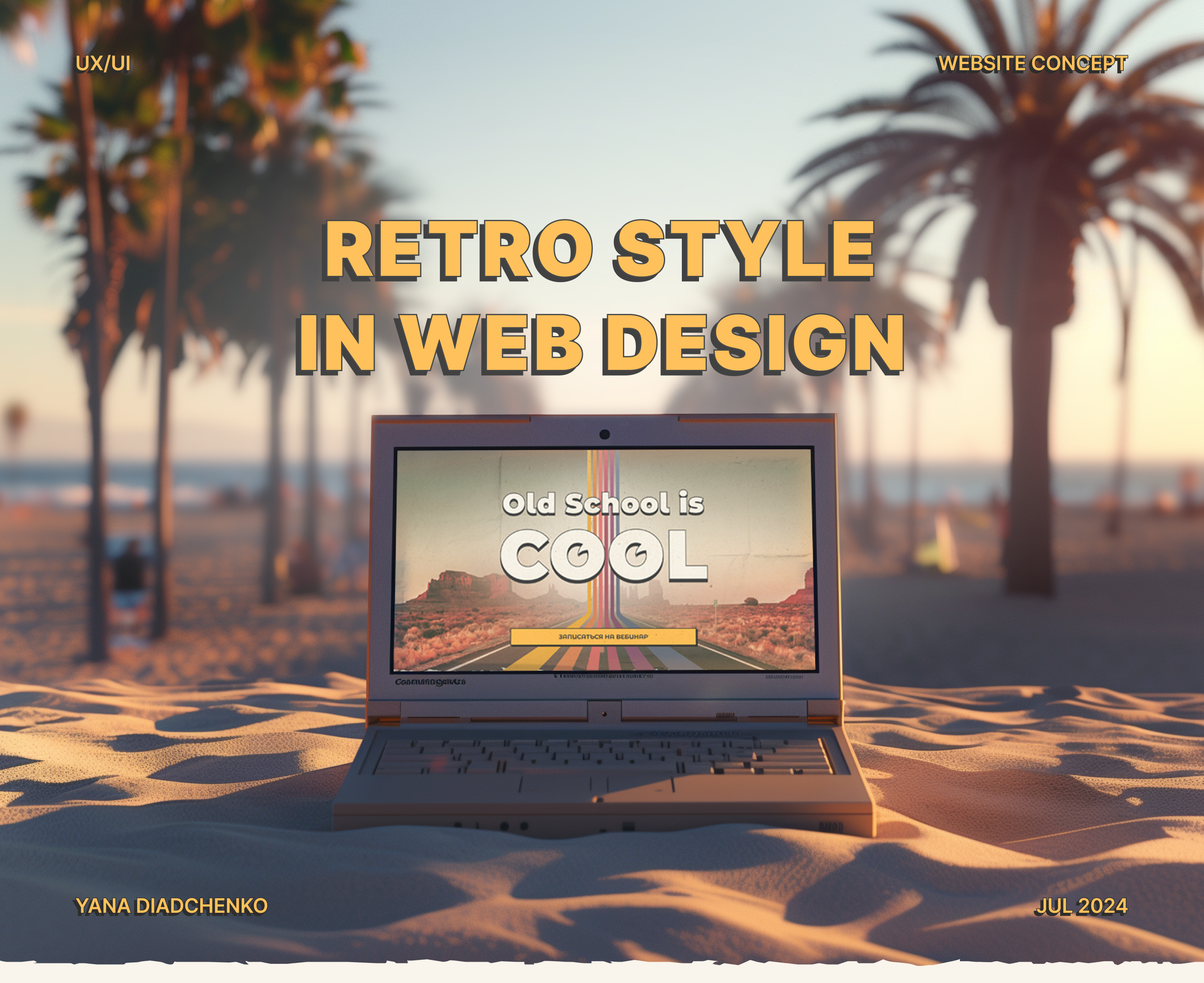 Retro style in web design — Изображение №1 — Интерфейсы на Dprofile