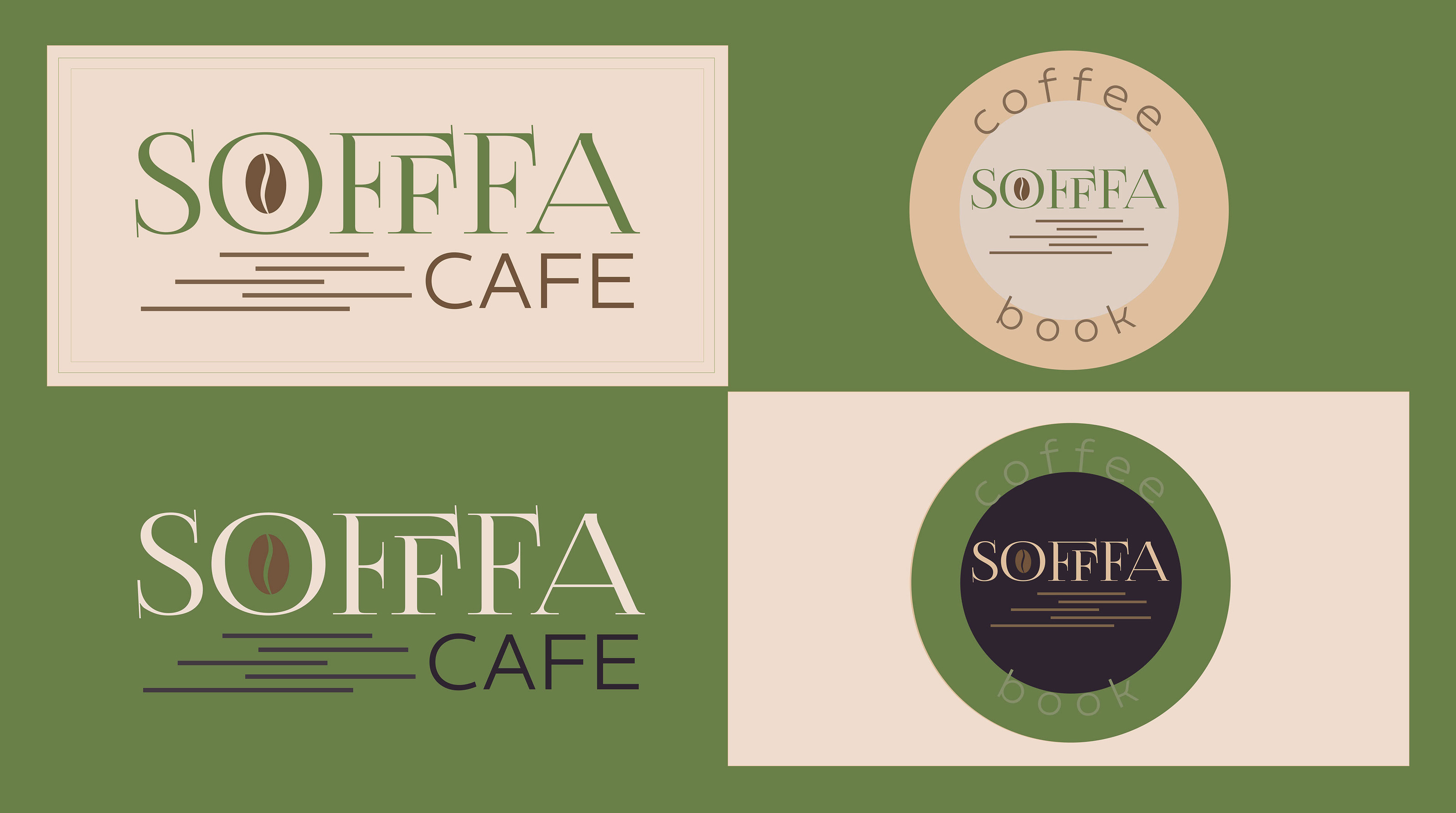 Фирменный стиль кофейни Sofffa — Изображение №6 — Графика на Dprofile