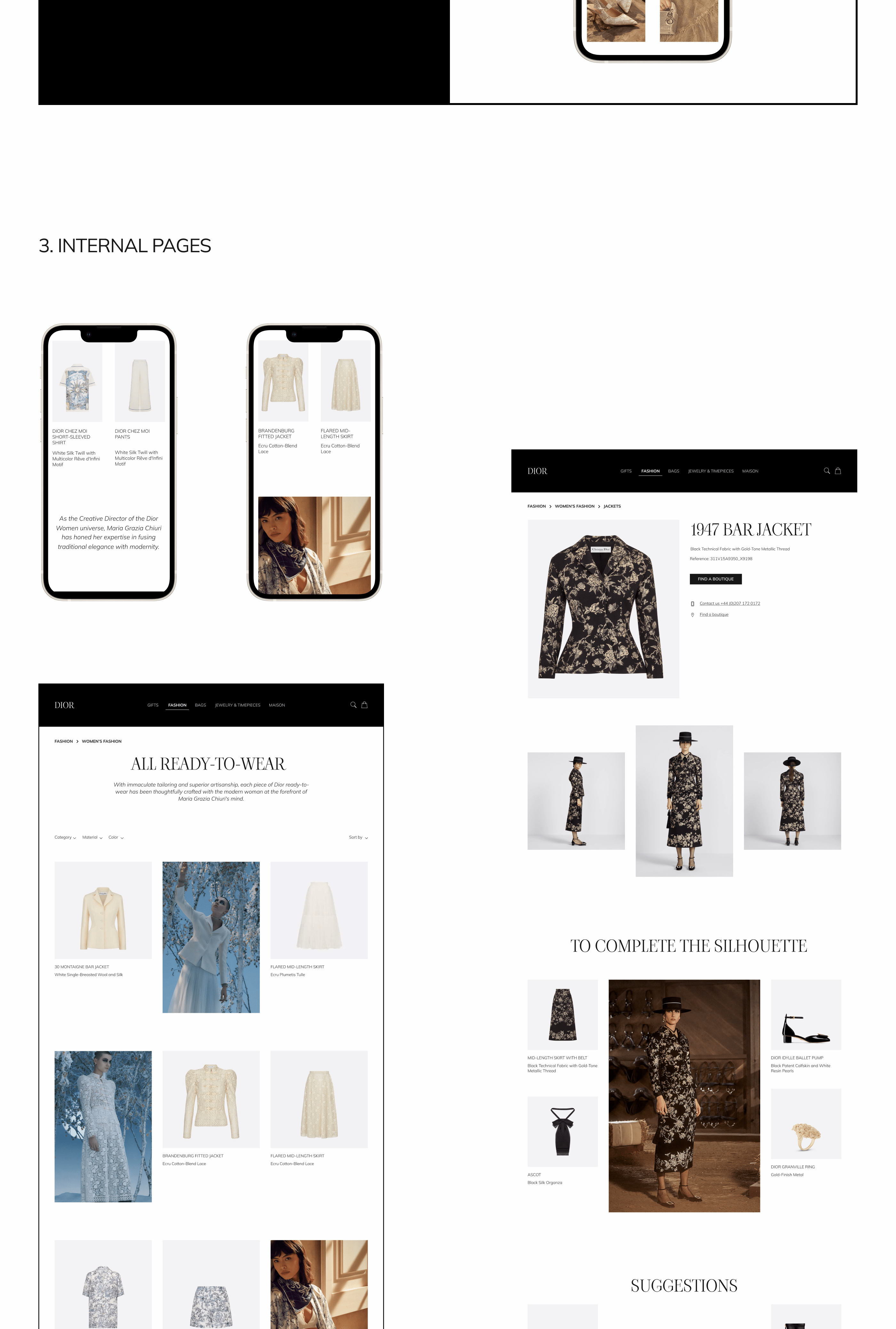 DIOR Redesign Concept — Изображение №5 — Интерфейсы на Dprofile