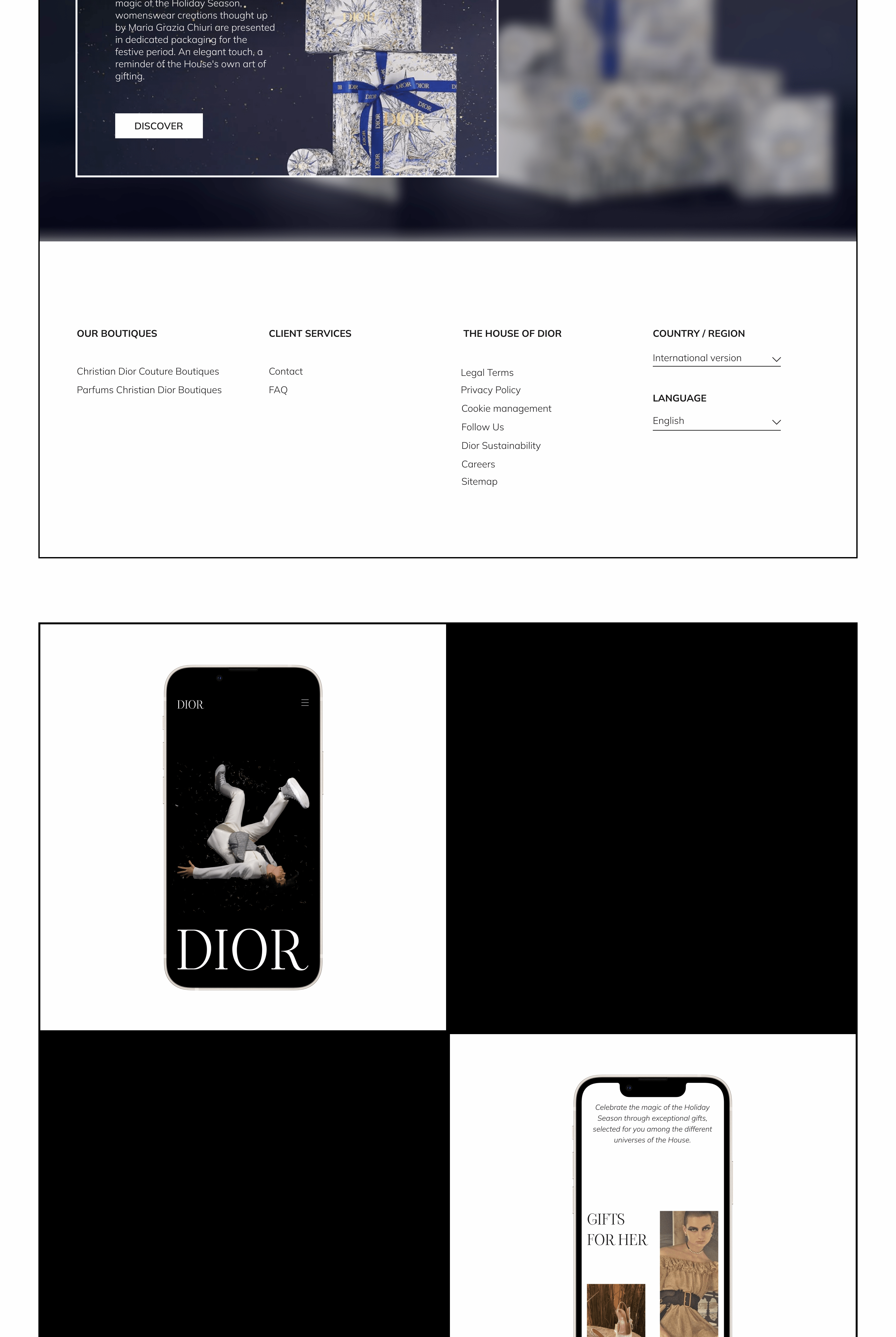 DIOR Redesign Concept — Изображение №4 — Интерфейсы на Dprofile