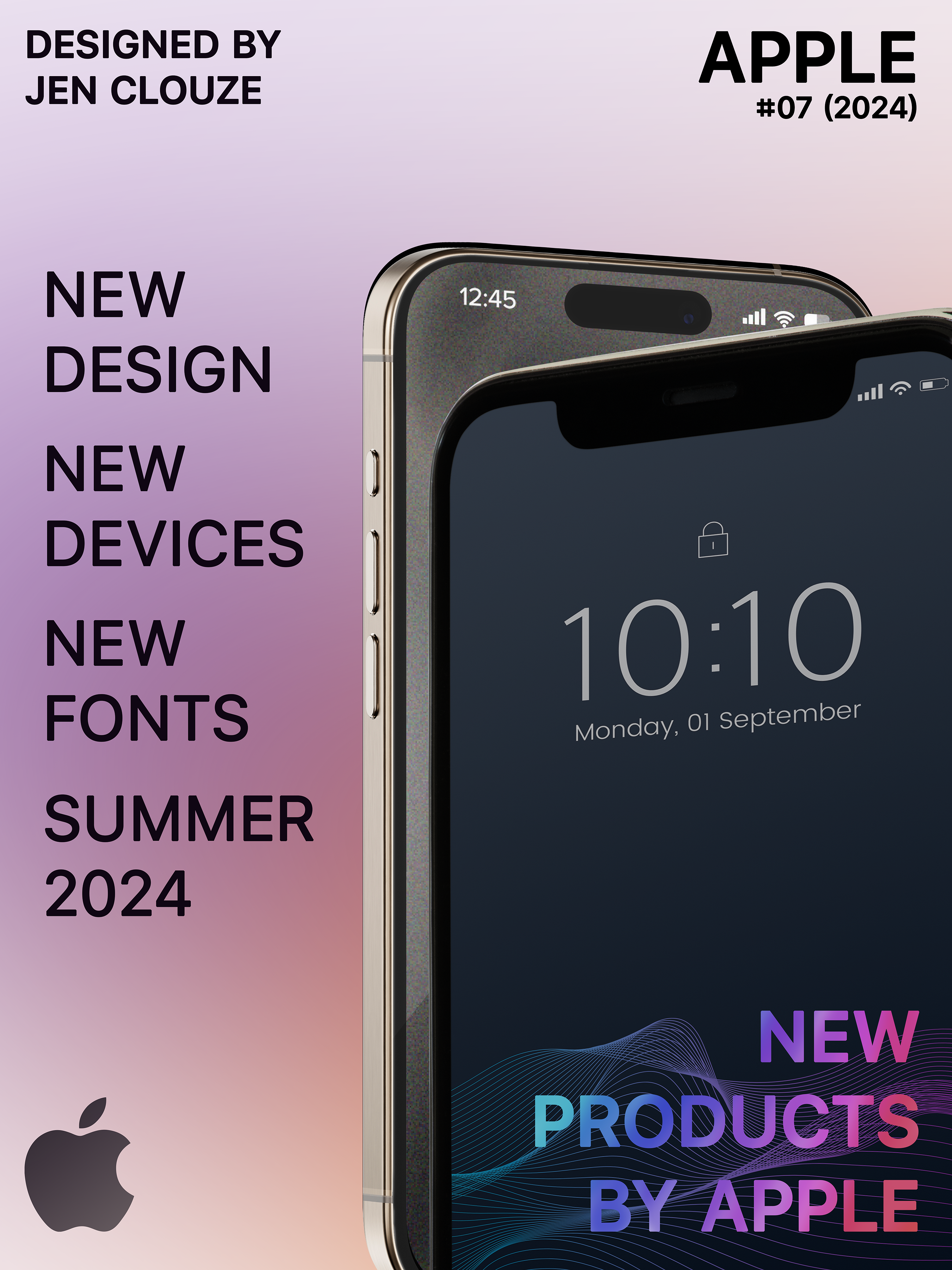 New products by Apple (Posters) — Изображение №2 — Брендинг, Графика на Dprofile
