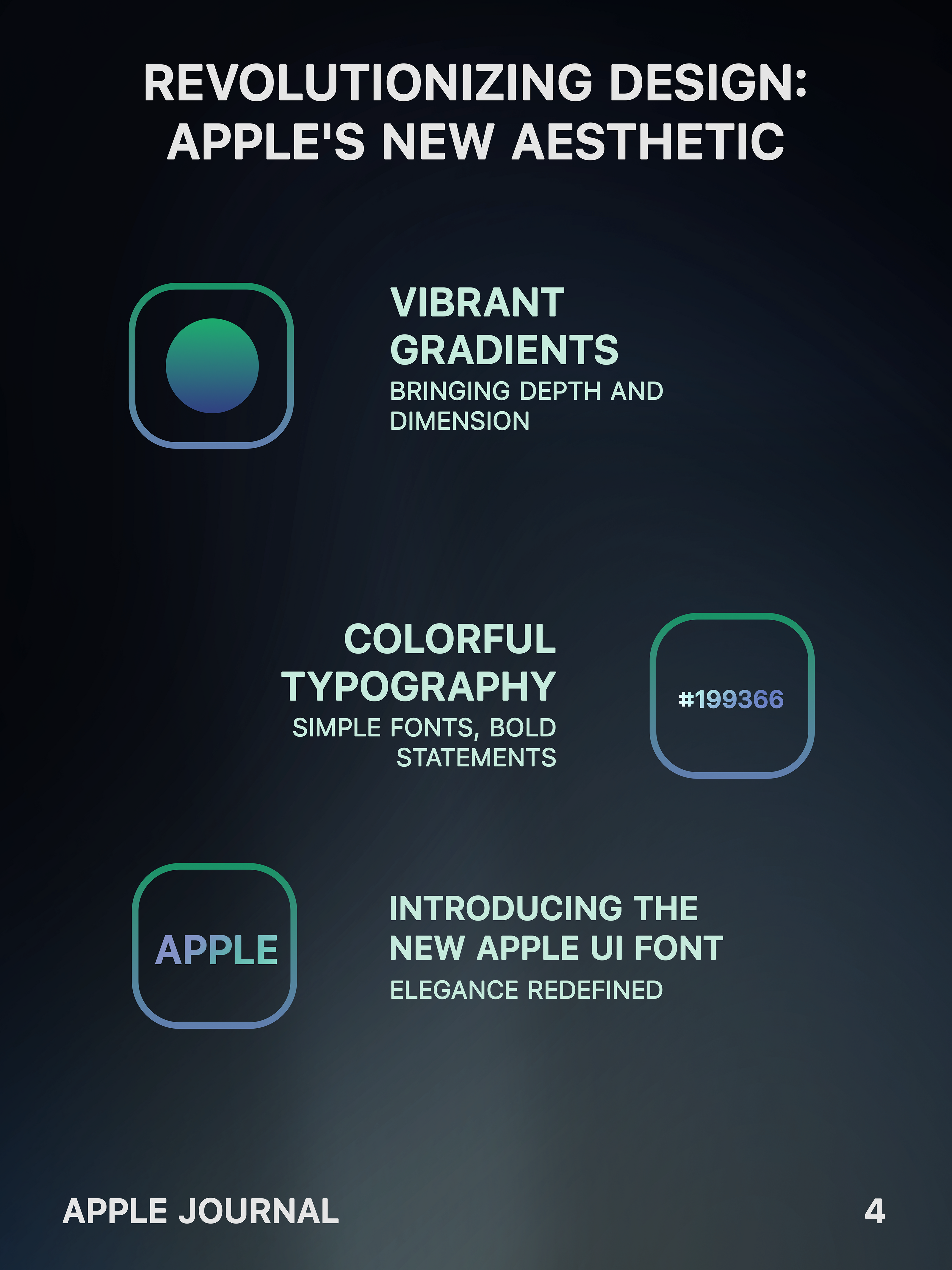 Летний мини-журнал Apple Journal — Изображение №6 — Брендинг, Графика на Dprofile