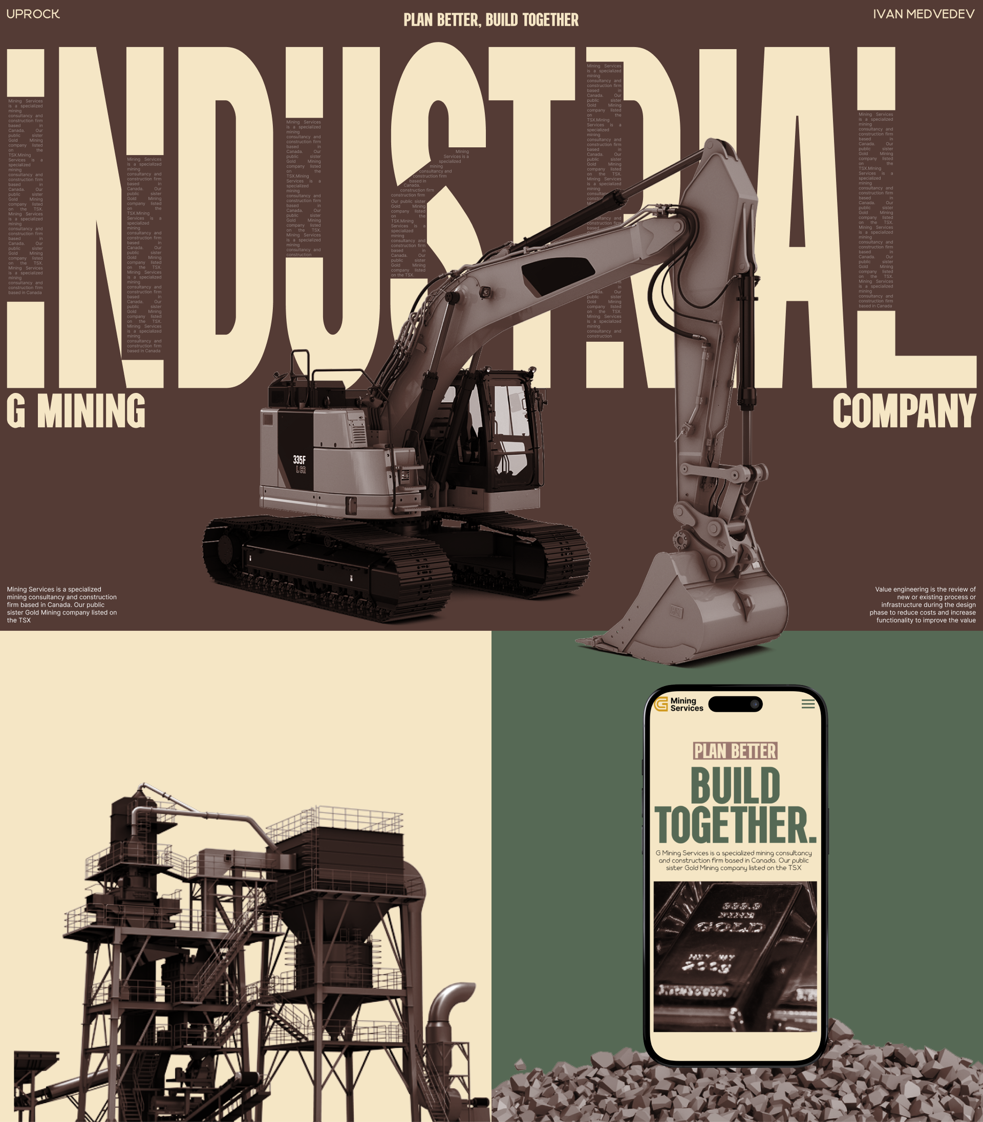 G MINING| Corporate website redesign — Изображение №1 — Интерфейсы на Dprofile