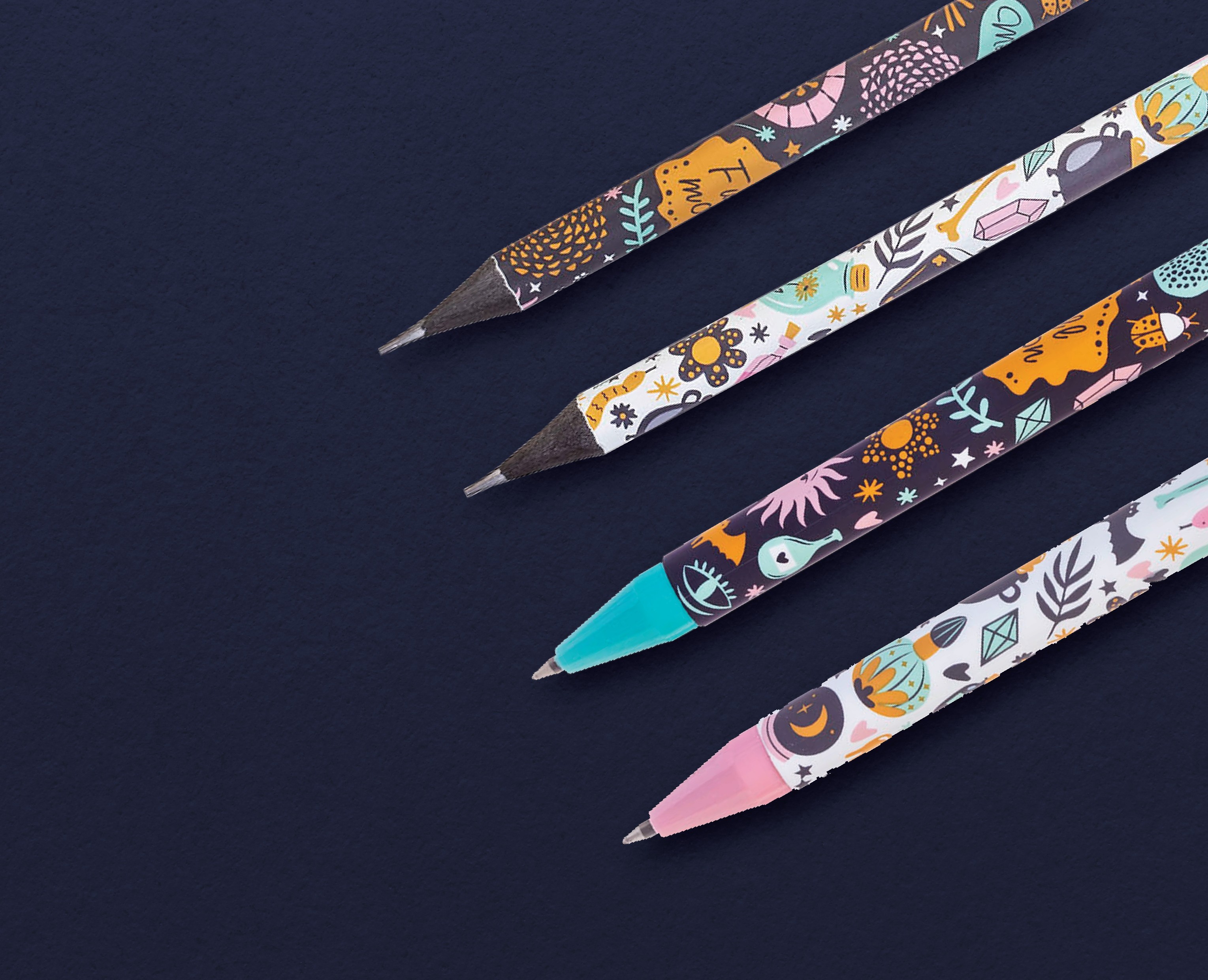 Magia / Packaging design of pens and pencils — Брендинг, Иллюстрация, Графика на Dprofile