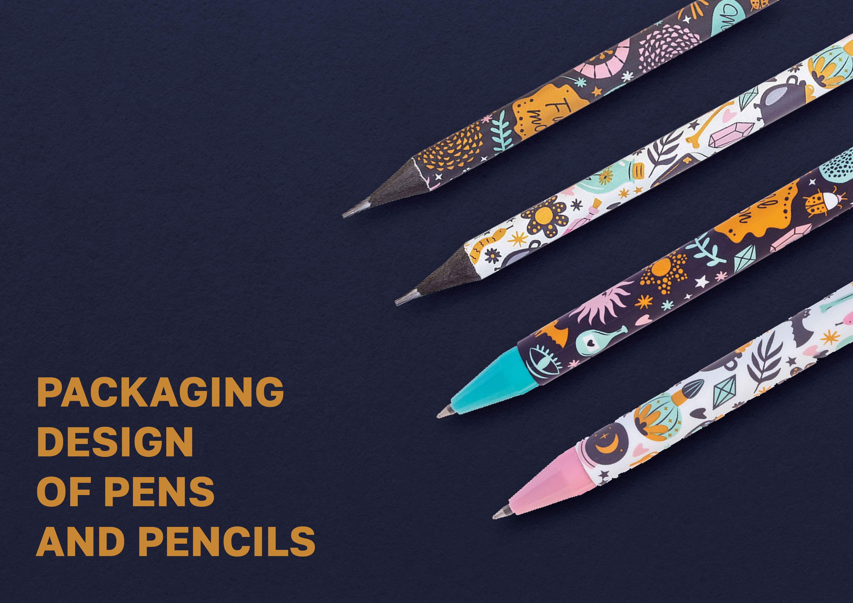 Magia / Packaging design of pens and pencils — Изображение №1 — Брендинг, Иллюстрация, Графика на Dprofile
