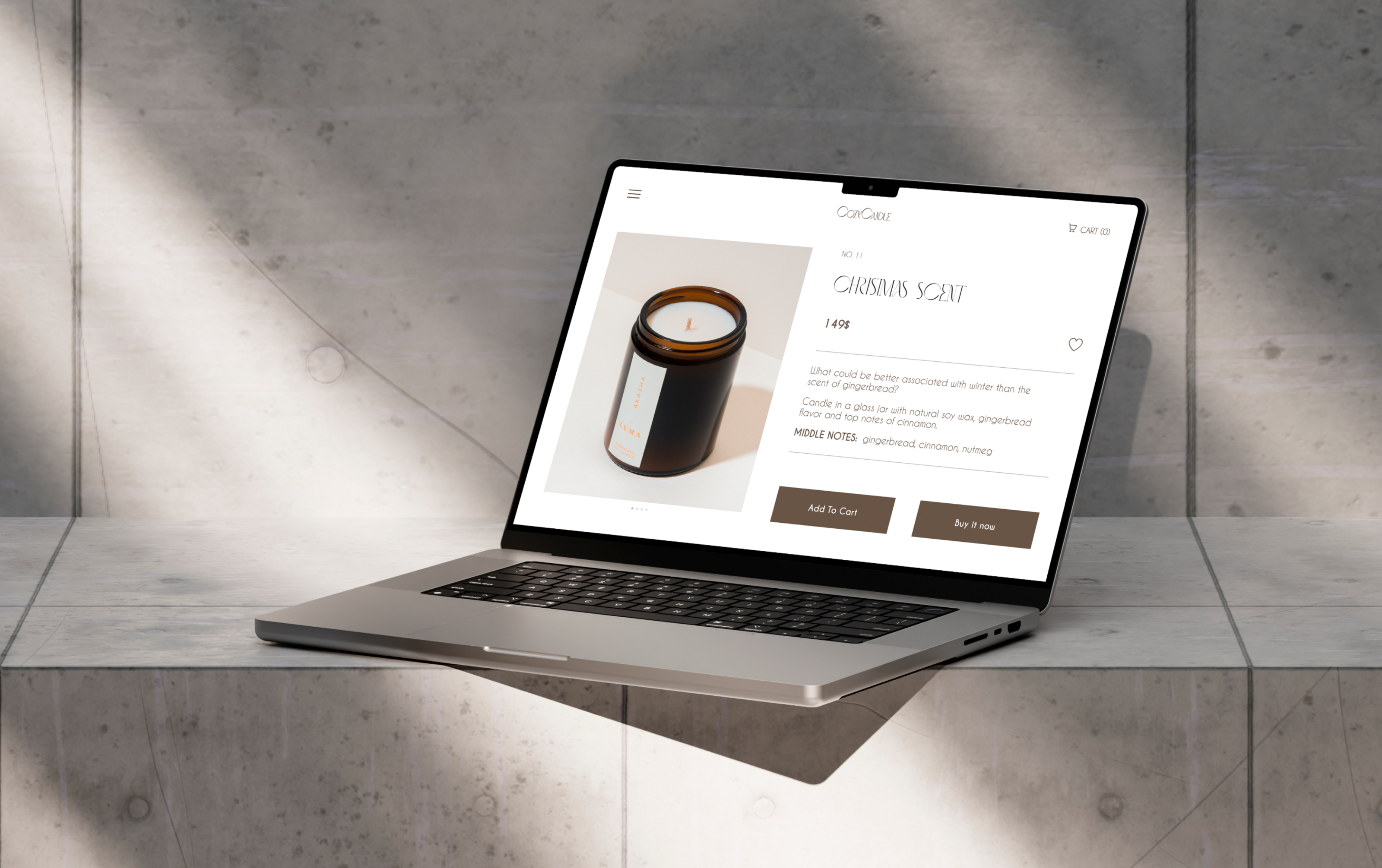 Candle shop | Web design online shop — Изображение №11 — Маркетинг, Интерфейсы на Dprofile