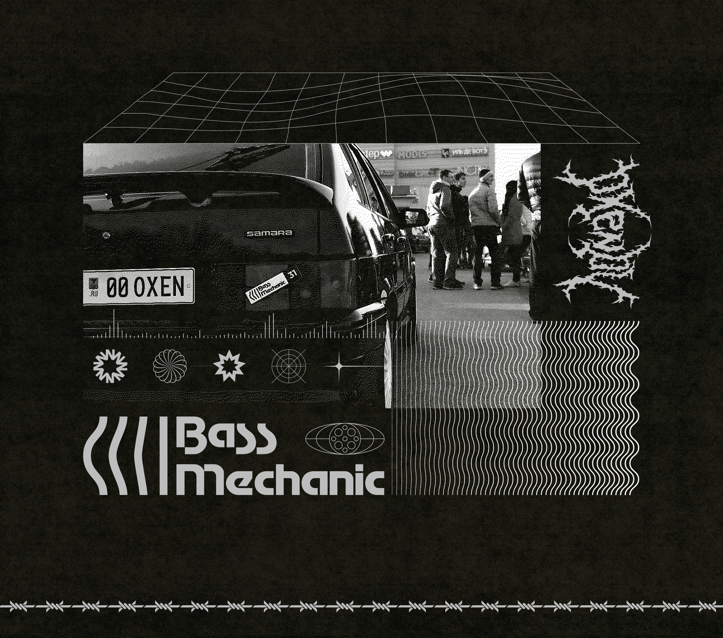 Bass Mechanic — Изображение №4 — Брендинг, Графика на Dprofile