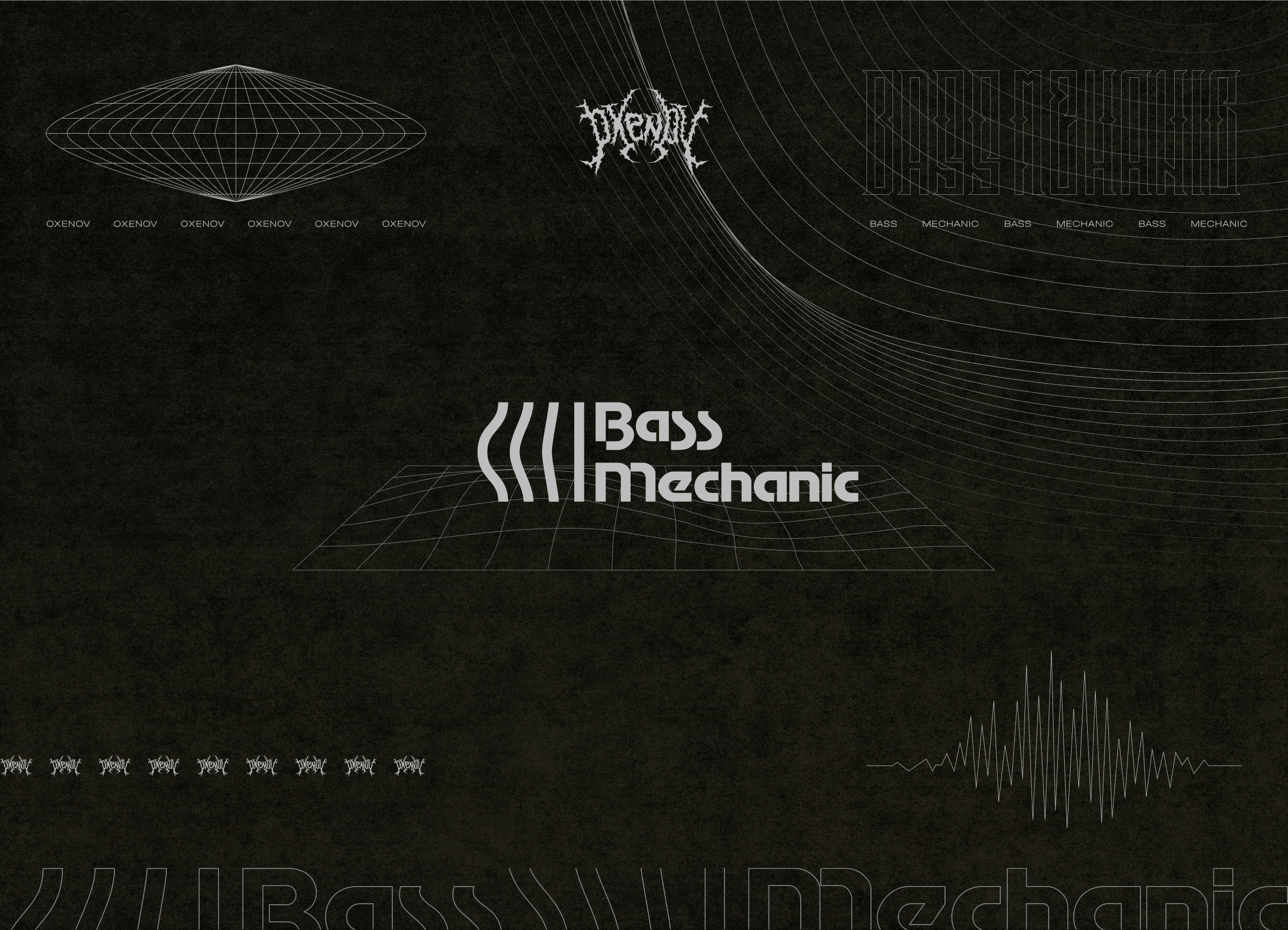 Bass Mechanic — Изображение №1 — Брендинг, Графика на Dprofile