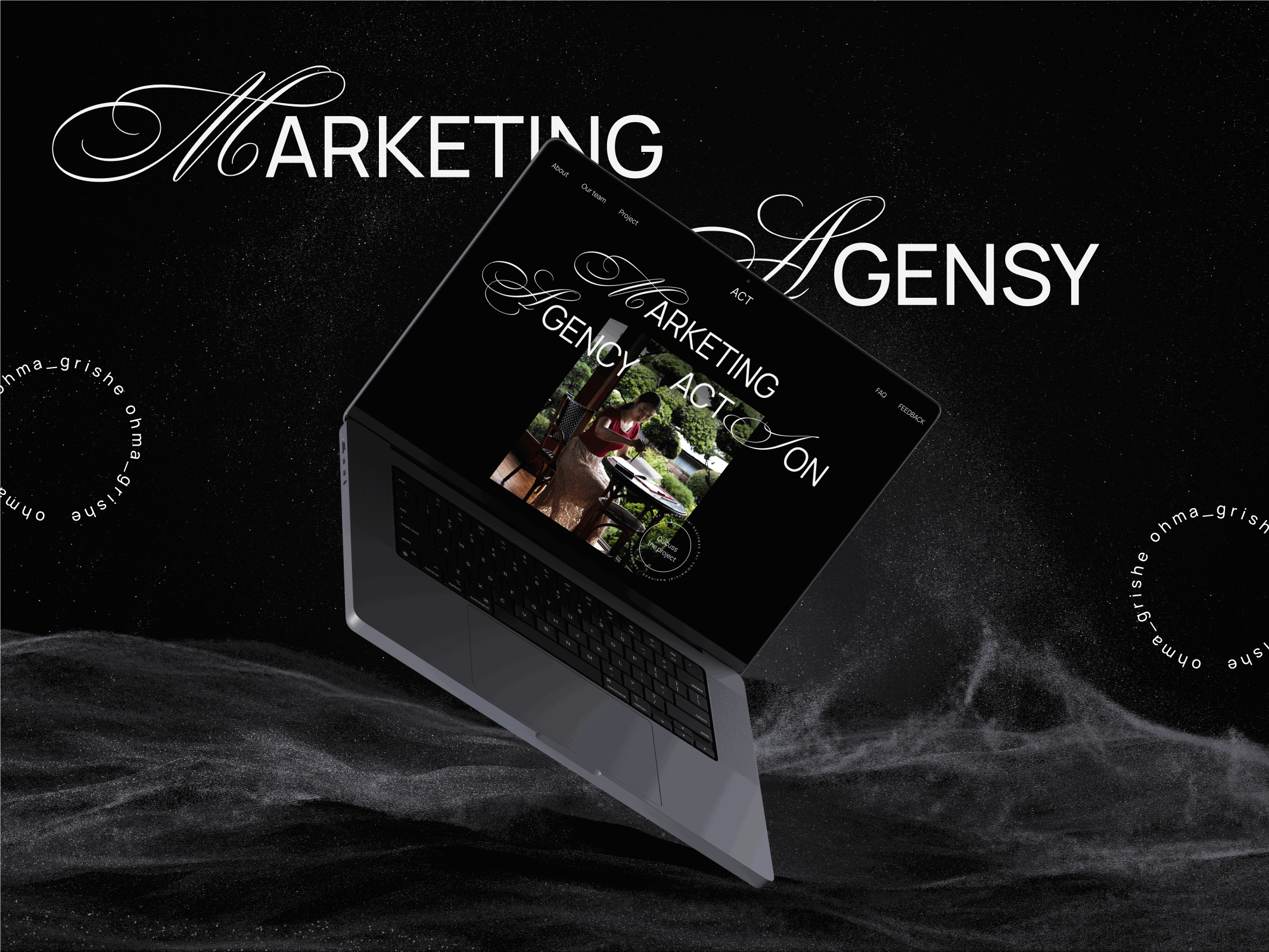 Landing page/ACT marketing agency — Изображение №1 — Интерфейсы, Маркетинг на Dprofile