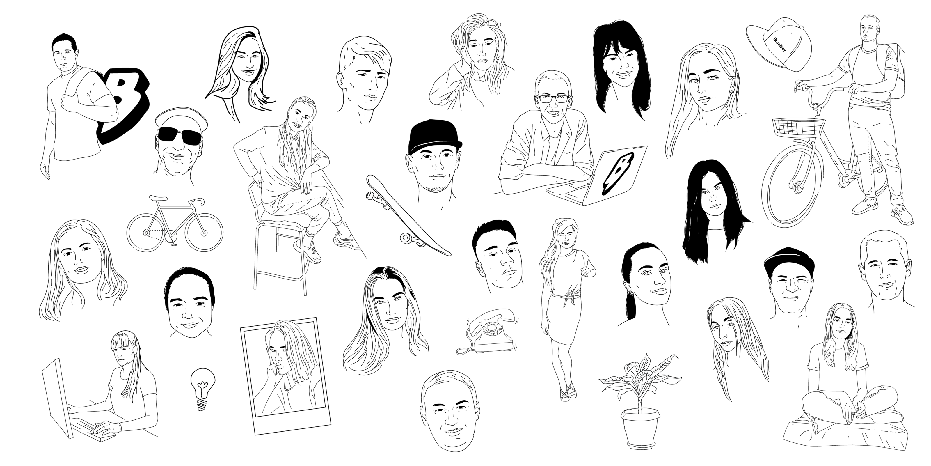 Broniboy portraits — Изображение №2 — Брендинг на Dprofile