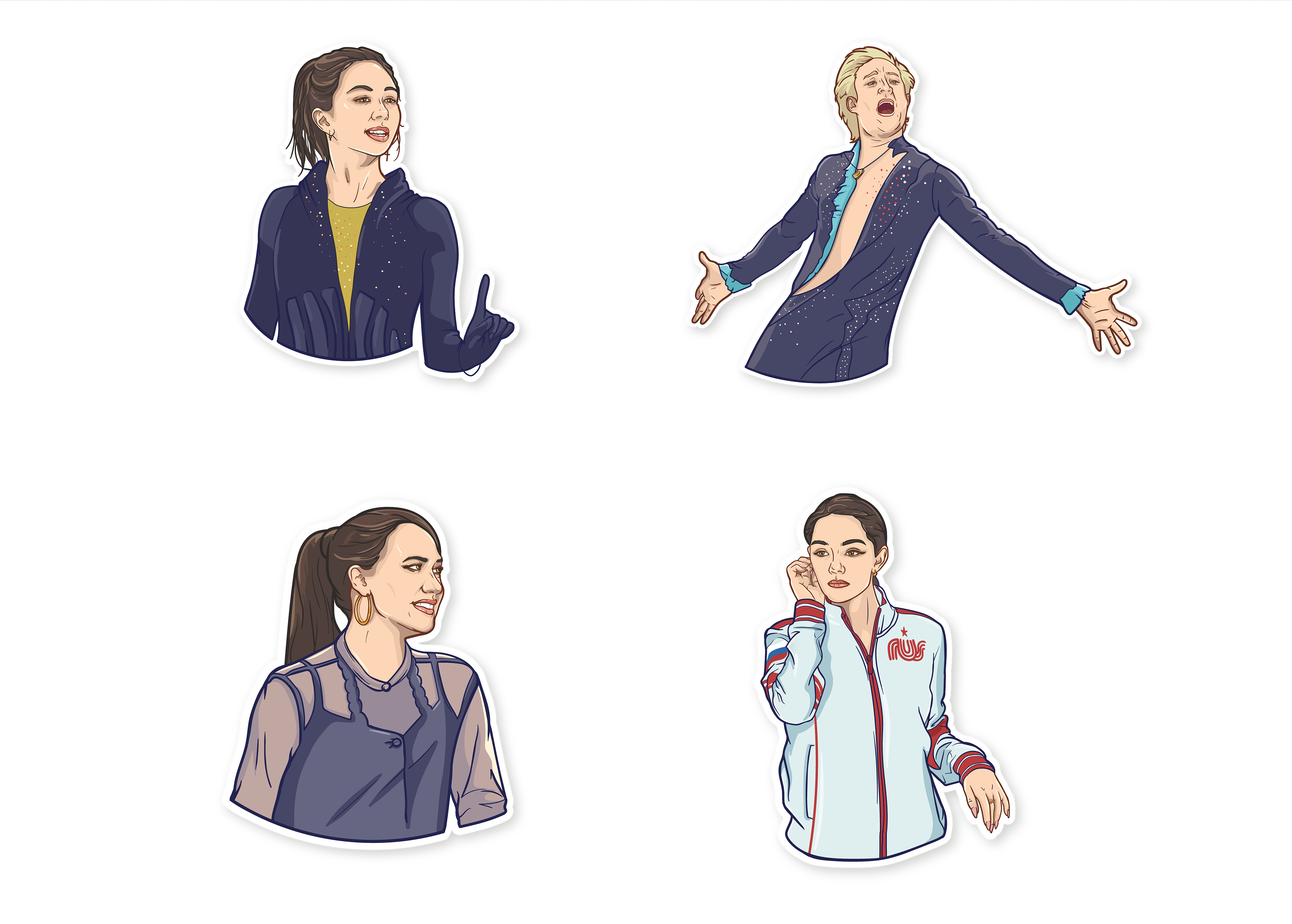 Viber Stickers — Изображение №3 — Иллюстрация на Dprofile