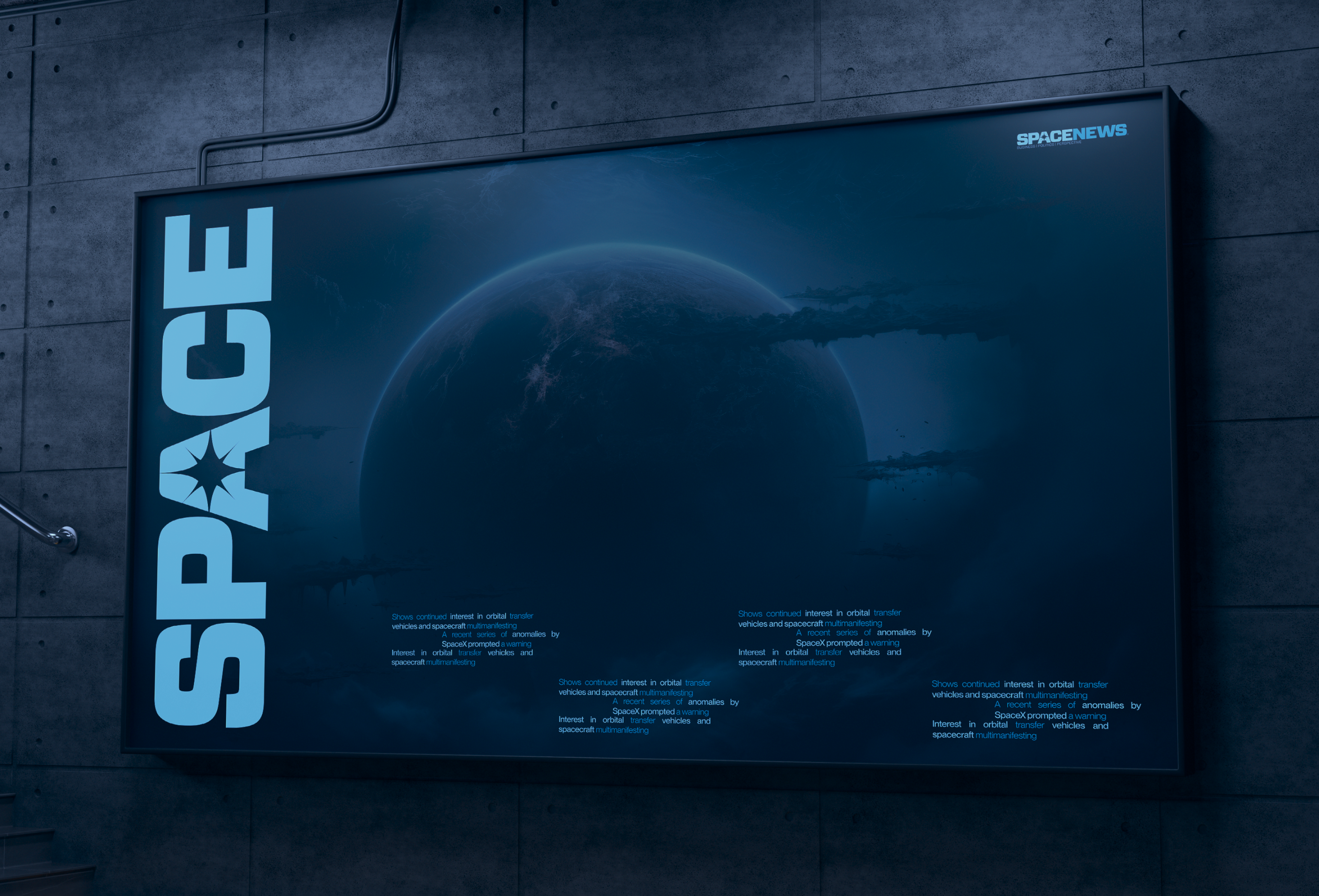 SpaceNews / News Website — Изображение №7 — Интерфейсы на Dprofile