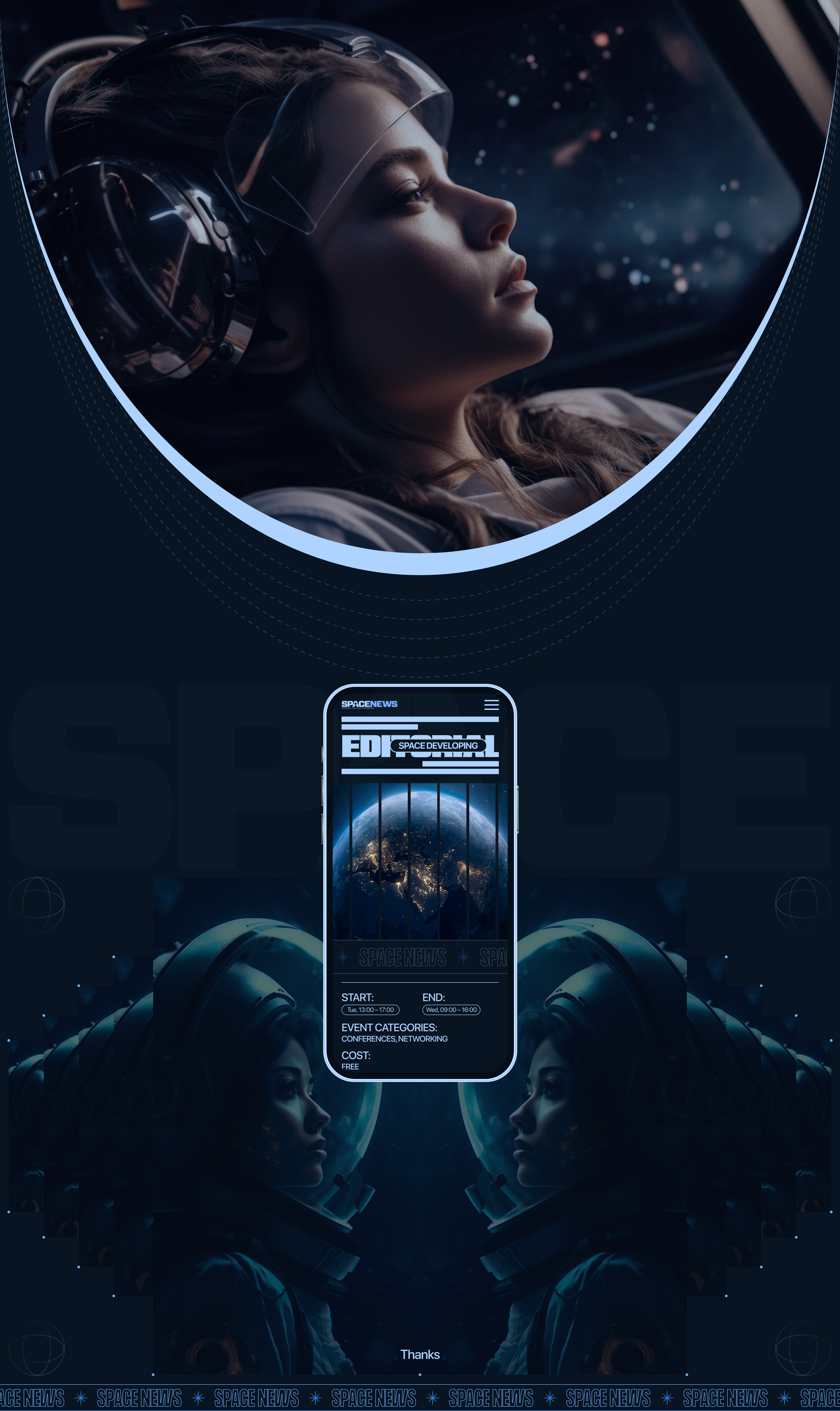 SpaceNews / News Website — Изображение №16 — Интерфейсы на Dprofile