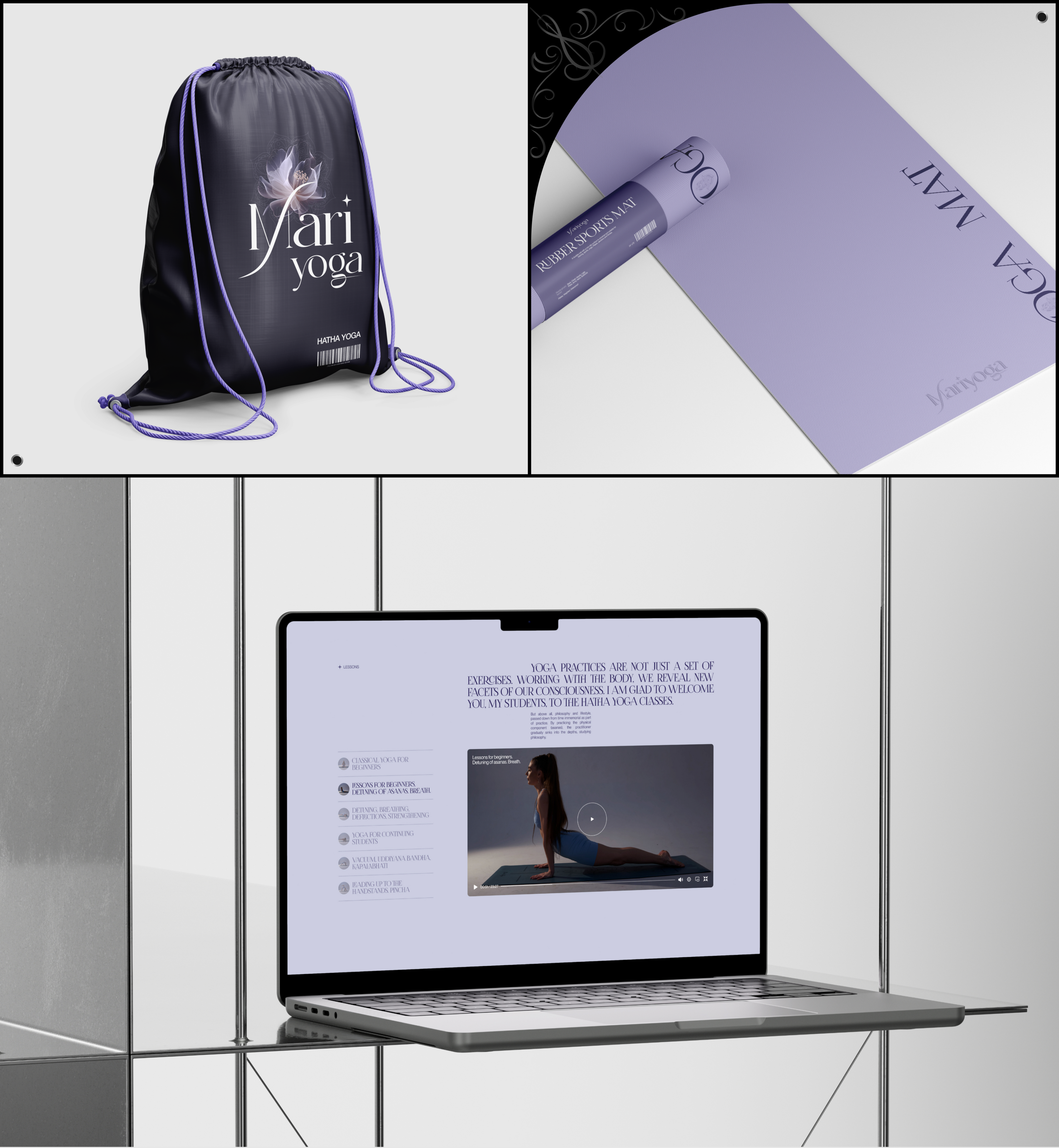 Landing page for a yoga teacher — Изображение №6 — Интерфейсы на Dprofile