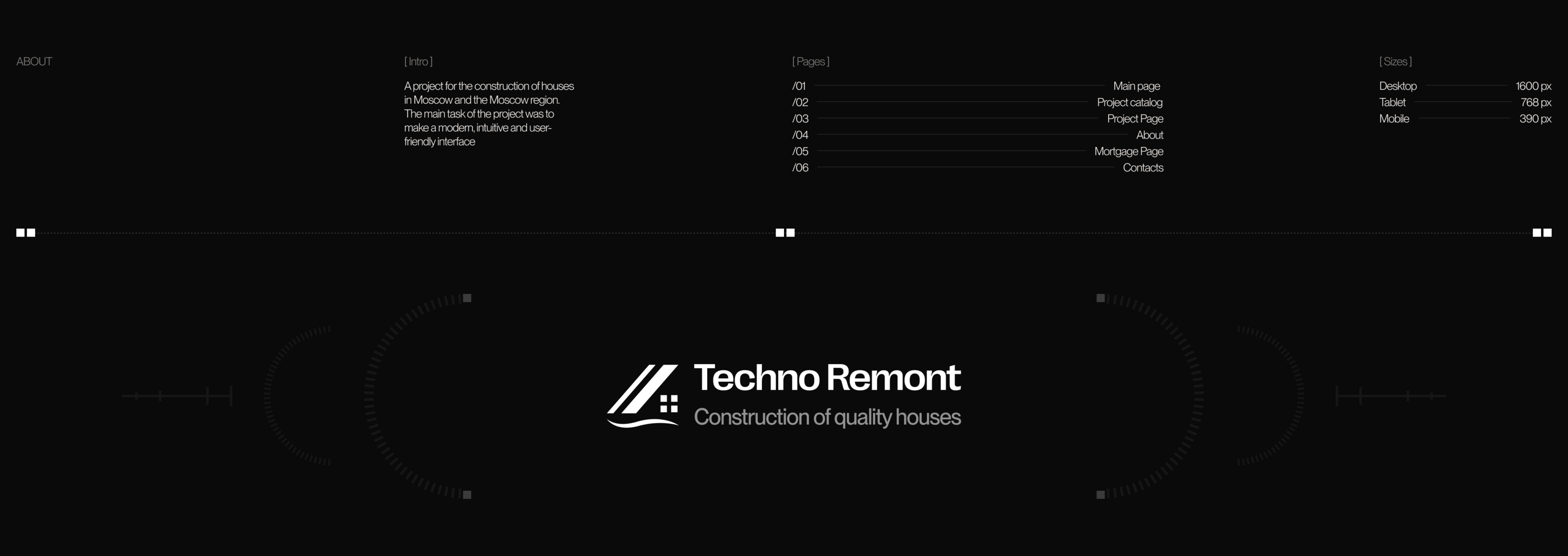 TechnoRemont / Corporate website — Изображение №2 — Интерфейсы на Dprofile