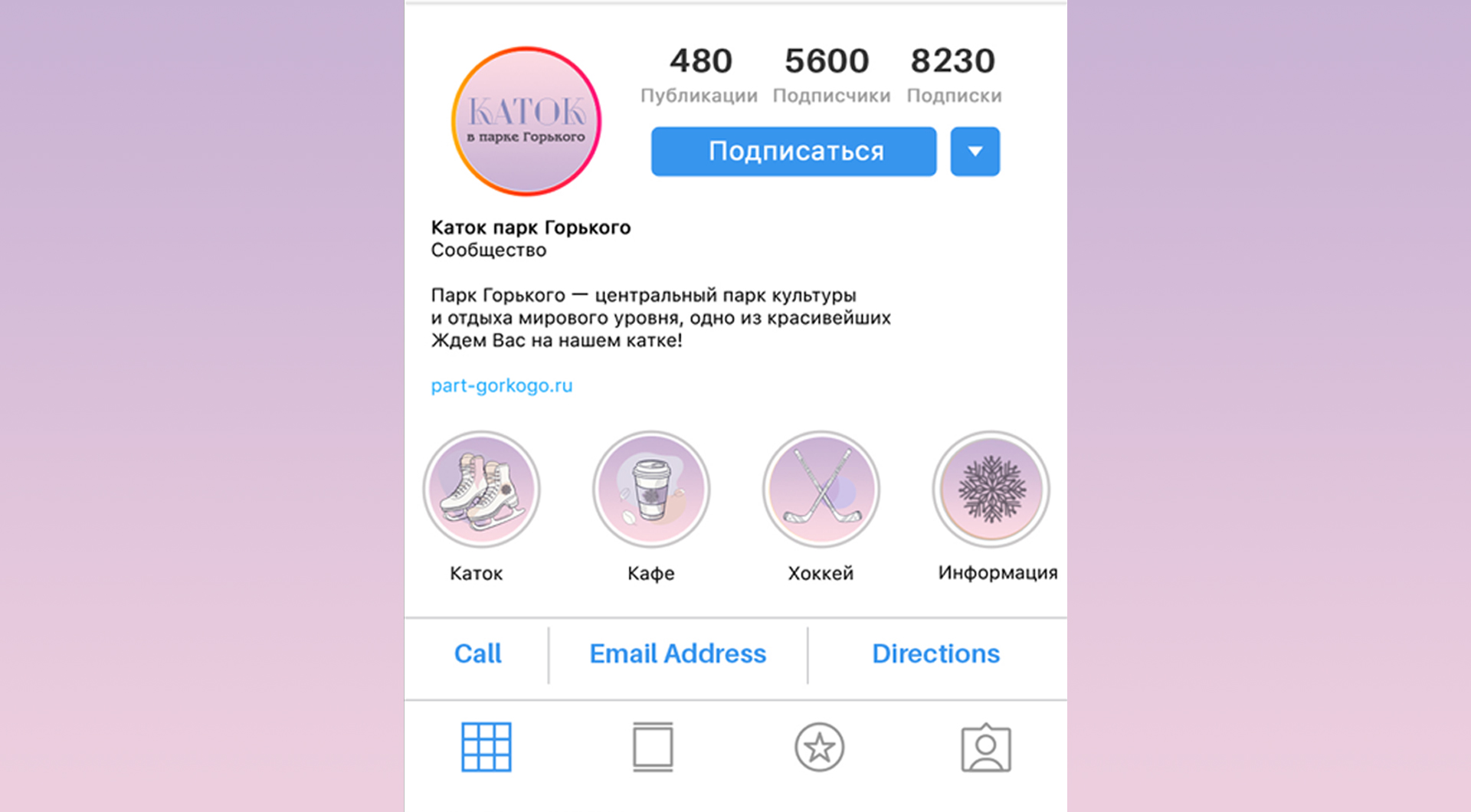 Айдентика катка  парке Горького — Изображение №17 — Брендинг на Dprofile