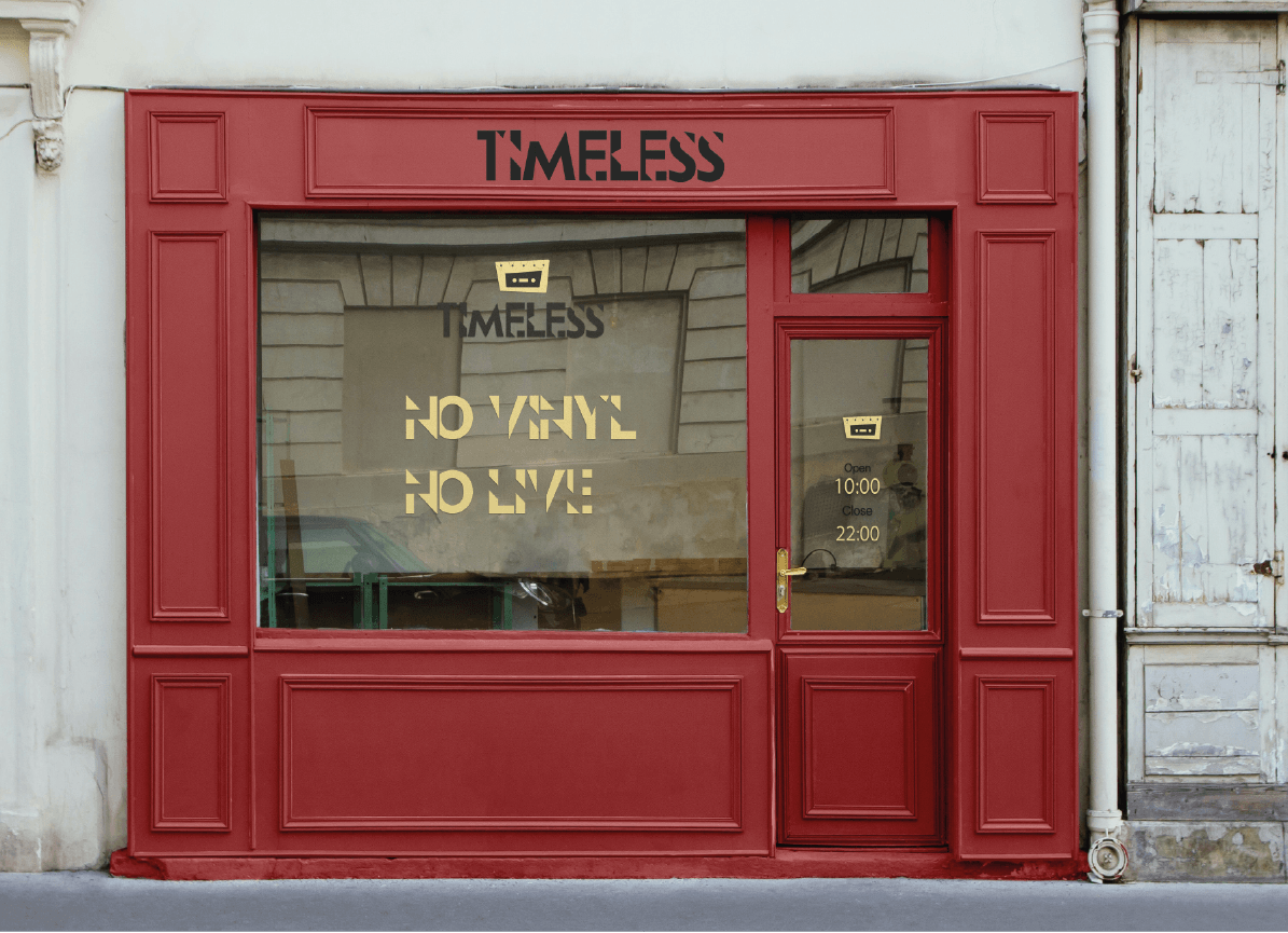 timeless — виниловые пластинки — Изображение №2 — Брендинг на Dprofile