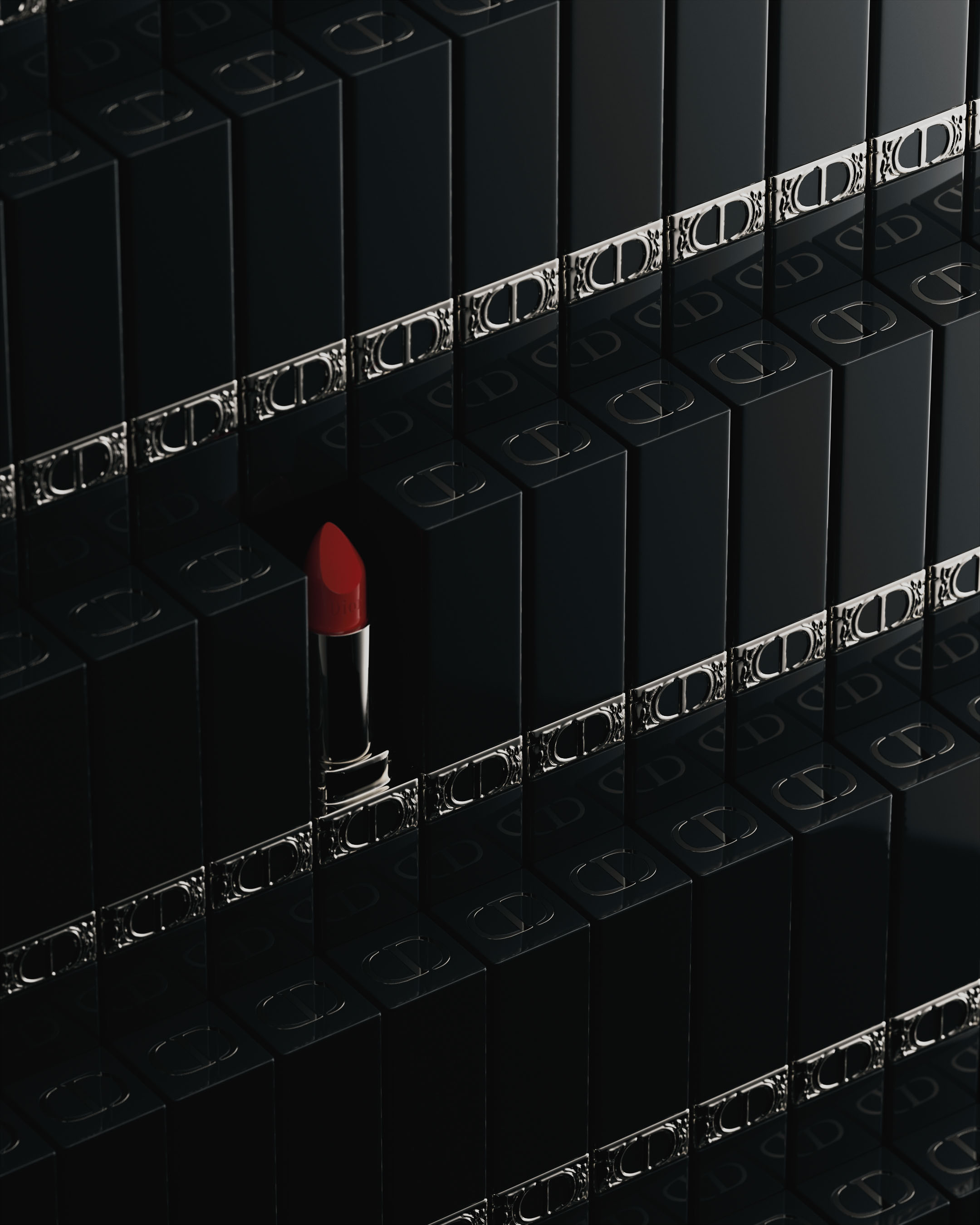Dior | Lipstick 3D CGI — Изображение №2 — Интерфейсы, 3D на Dprofile