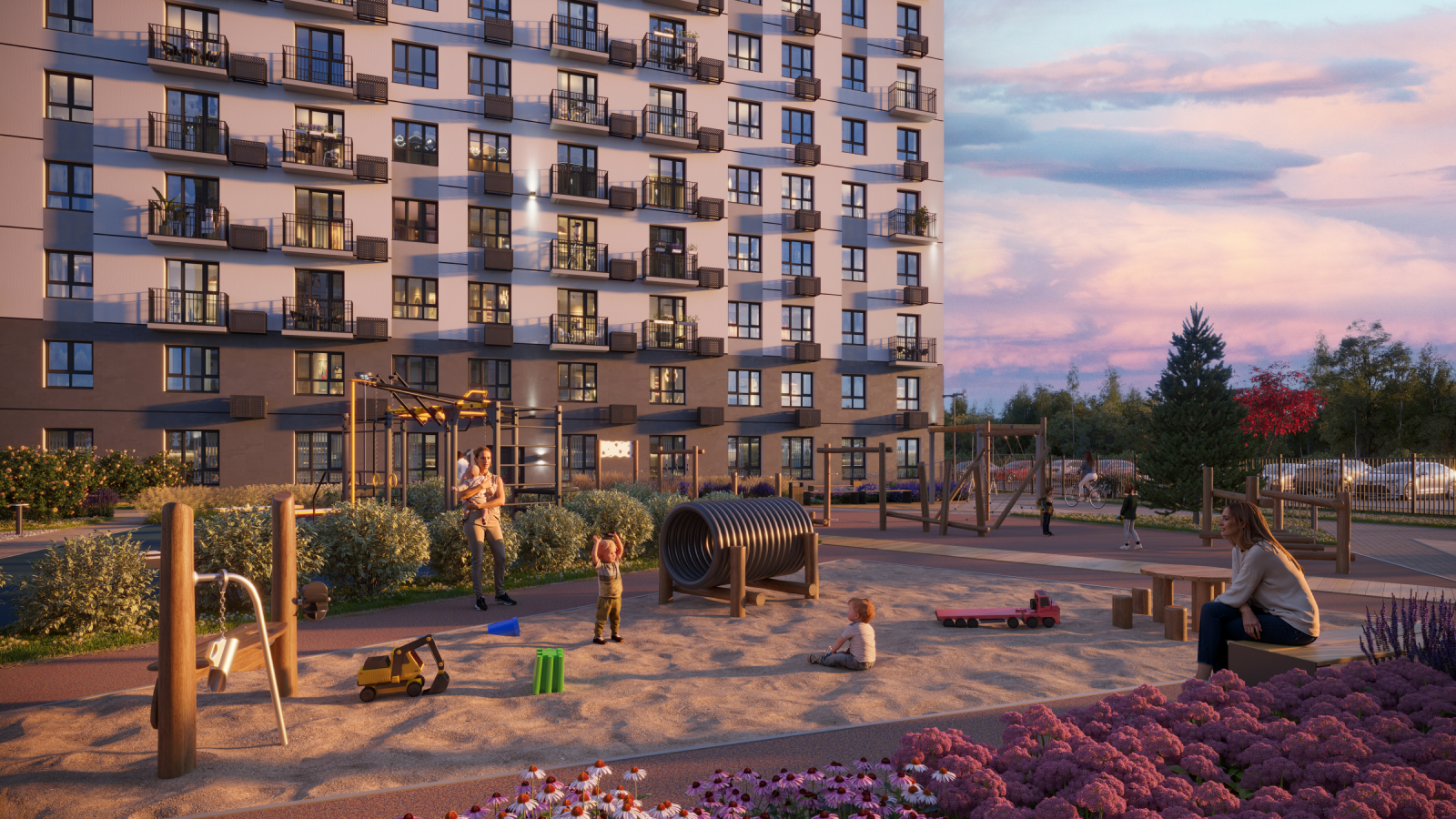 Зубово Life Garden, архитектура — Изображение №5 — 3D на Dprofile