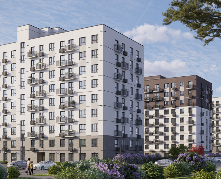 Зубово Life Garden, архитектура — 3D на Dprofile