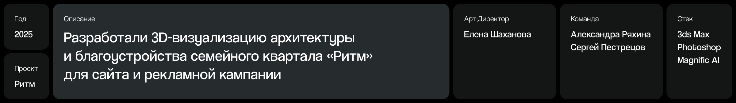 Семейный квартал «Ритм» — Изображение №1 — 3D на Dprofile