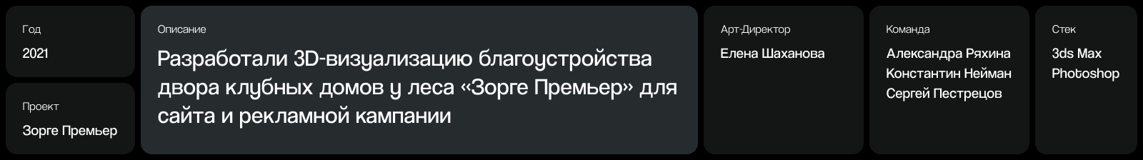 ЖК «Зорге Премьер», благоустройство двора — Изображение №1 — 3D на Dprofile