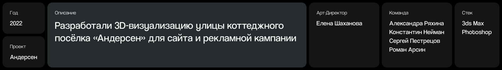 КП «Андерсен», улица — Изображение №1 — 3D на Dprofile