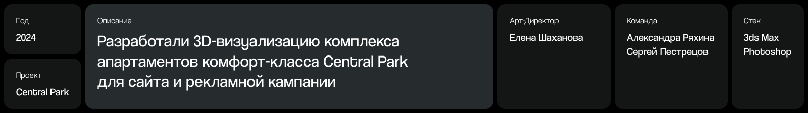 Central Park, архитектура — Изображение №1 — 3D на Dprofile