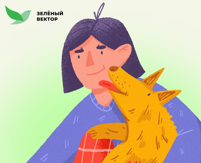 Зелёный вектор / Бренд-медиа дизайн на Dprofile