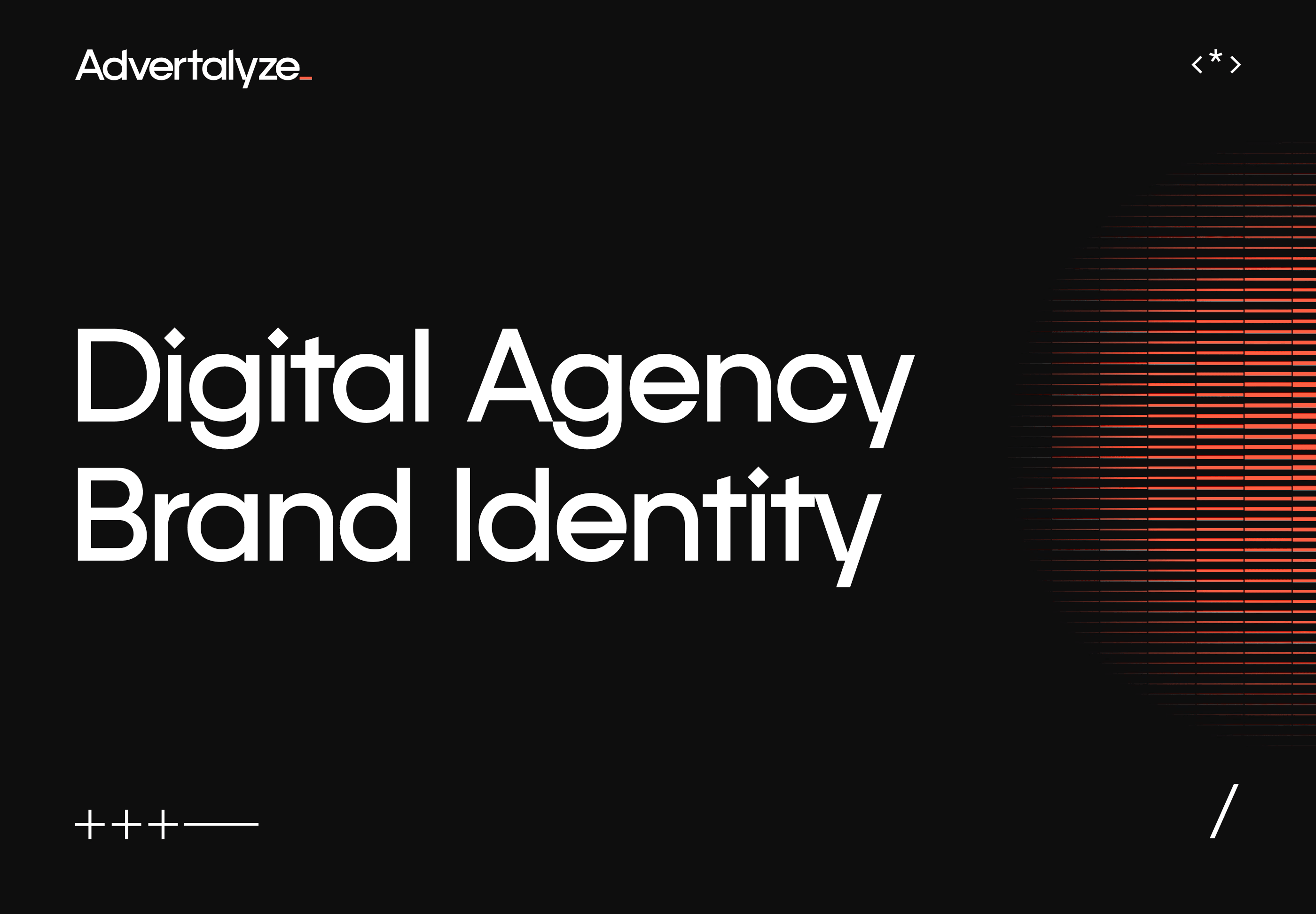 Advertalyze, айдентика для digital-агентства — Изображение №1 — Брендинг, Графика на Dprofile