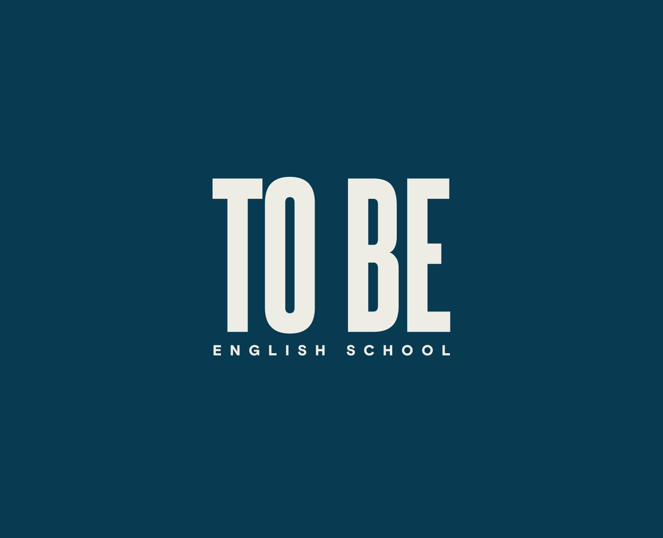 Brand identity for TO BE ENGLISH SCHOOL на Dprofile