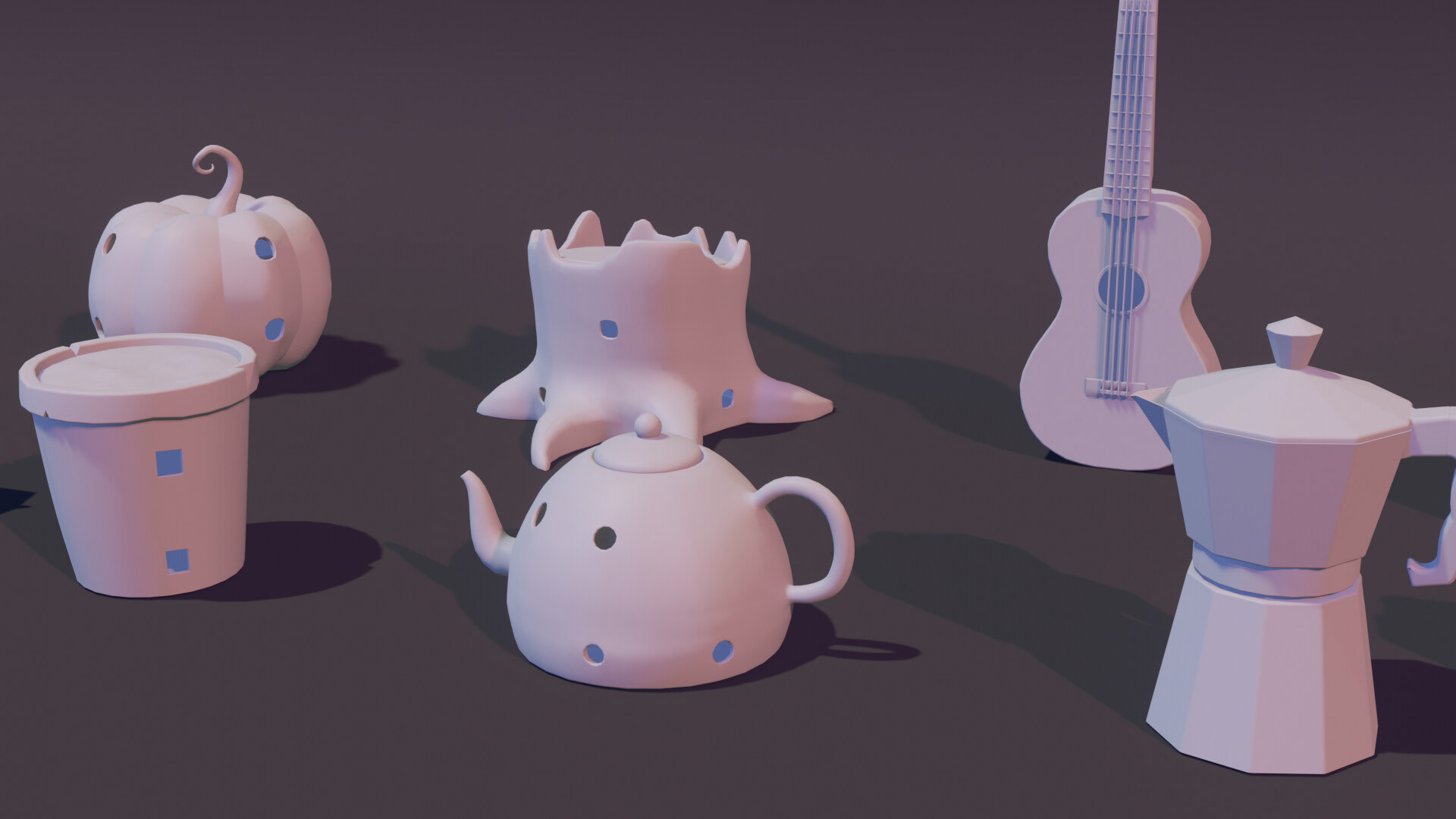 TINYTOWN Asset Pack (2022) — Изображение №4 — Графика, 3D на Dprofile