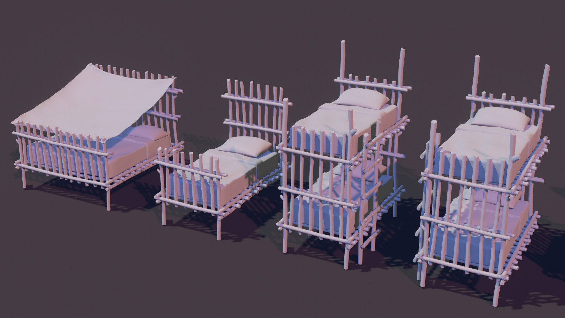 TINYTOWN Asset Pack (2022) — Изображение №7 — Графика, 3D на Dprofile