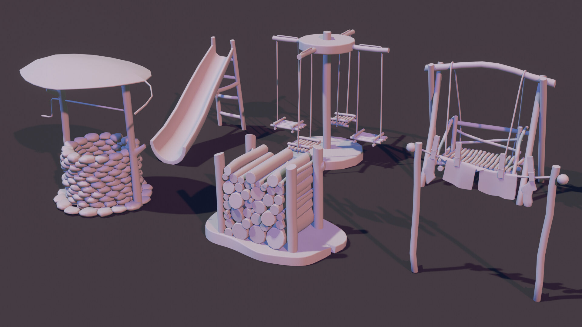 TINYTOWN Asset Pack (2022) — Изображение №5 — Графика, 3D на Dprofile