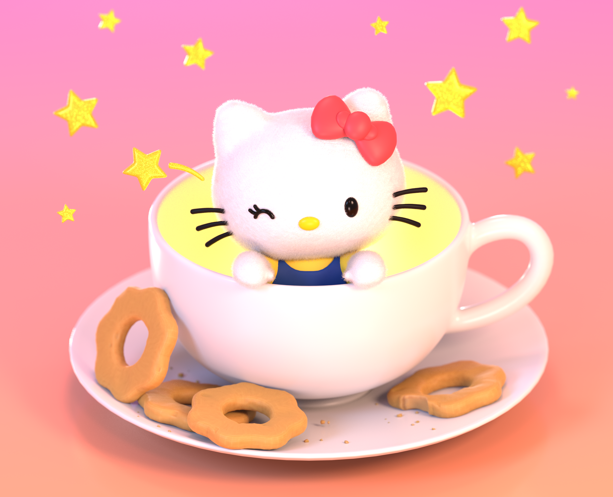 Sanrio Characters (2022-2024) — Графика, 3D на Dprofile