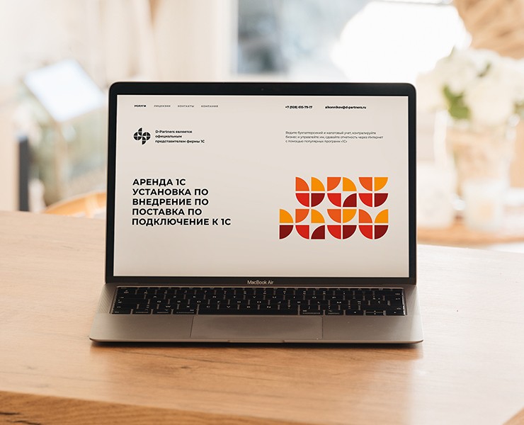 D-Partners. Website & Identity на Dprofile