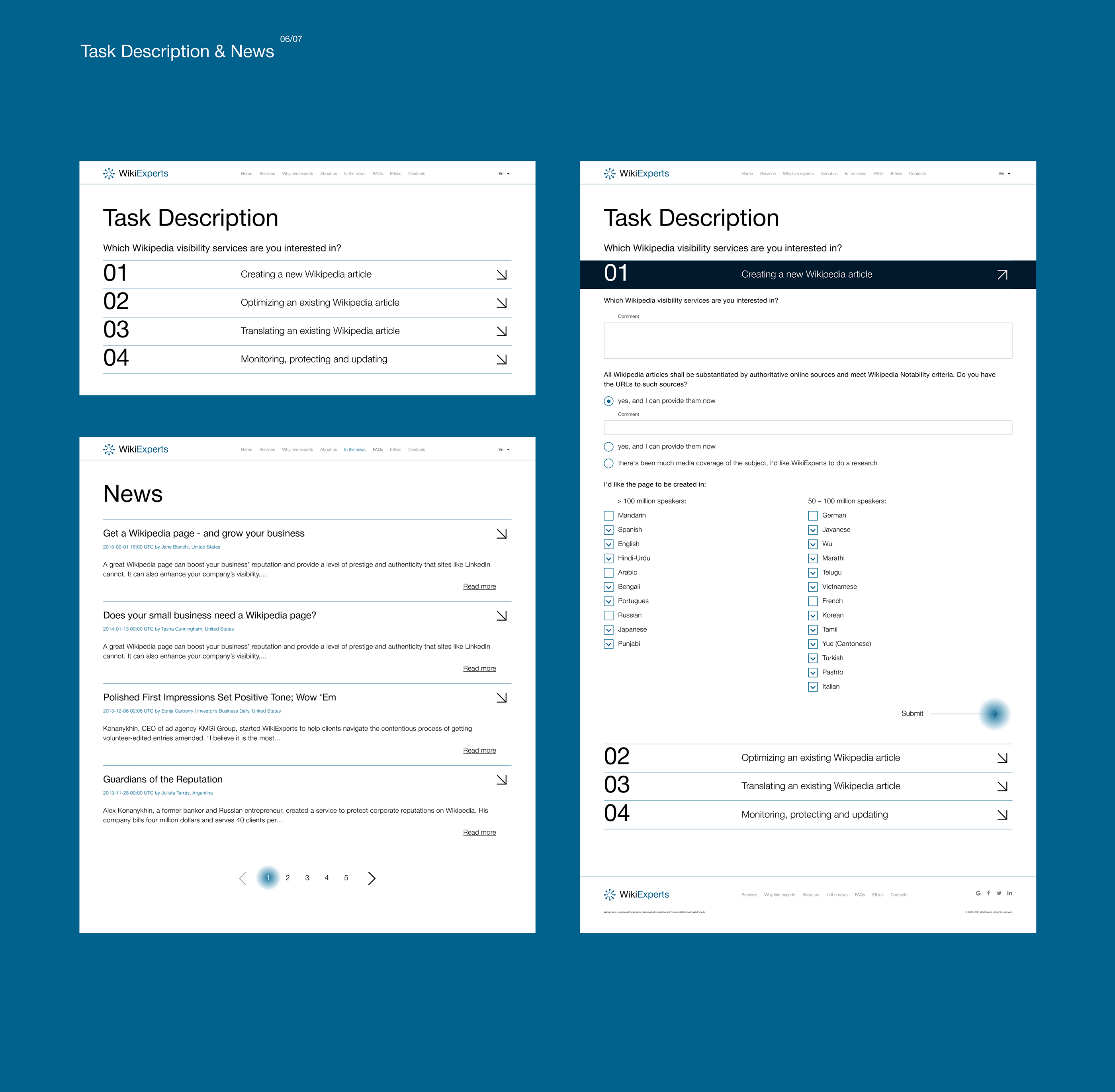 WikiExpert Redesign — Изображение №25 — Интерфейсы на Dprofile