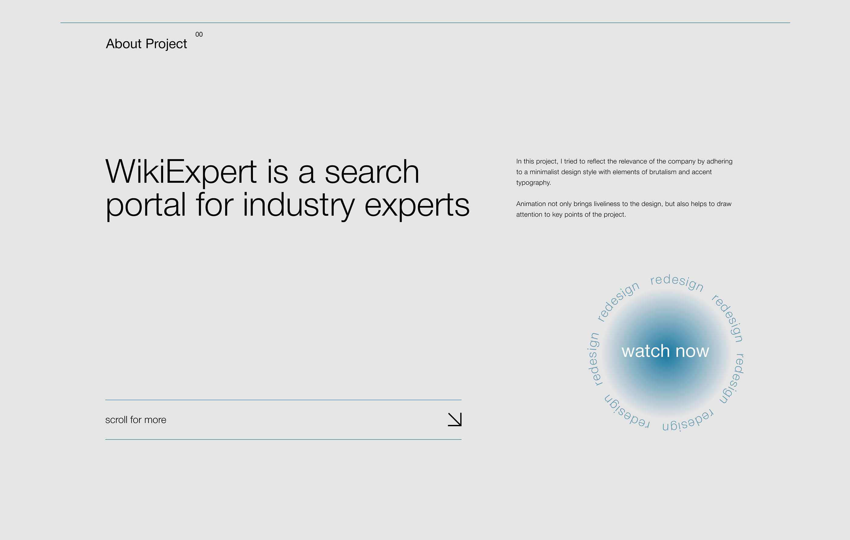 WikiExpert Redesign — Изображение №3 — Интерфейсы на Dprofile