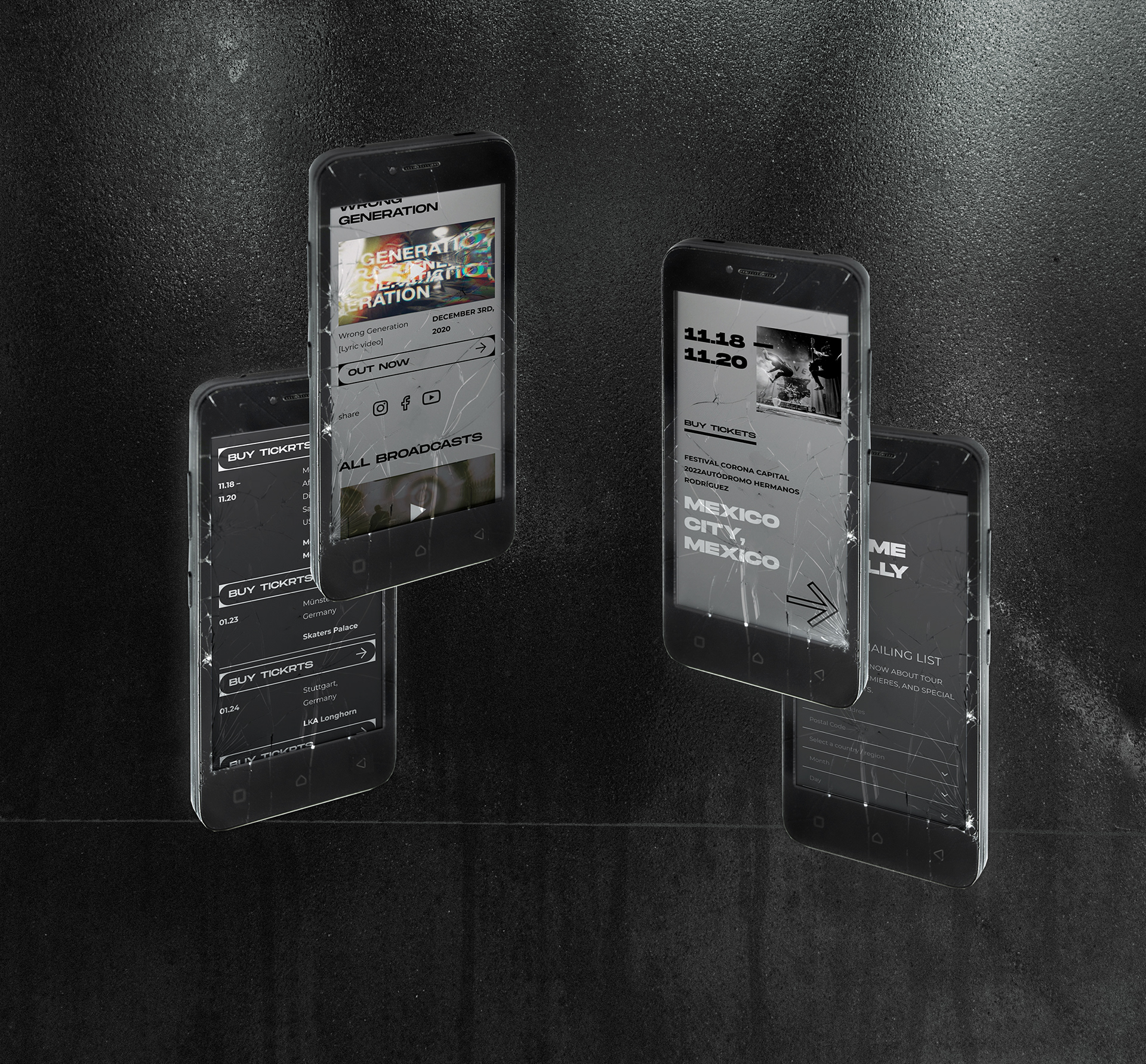 The Fever 333 Official Website — Изображение №37 — Интерфейсы, Анимация на Dprofile