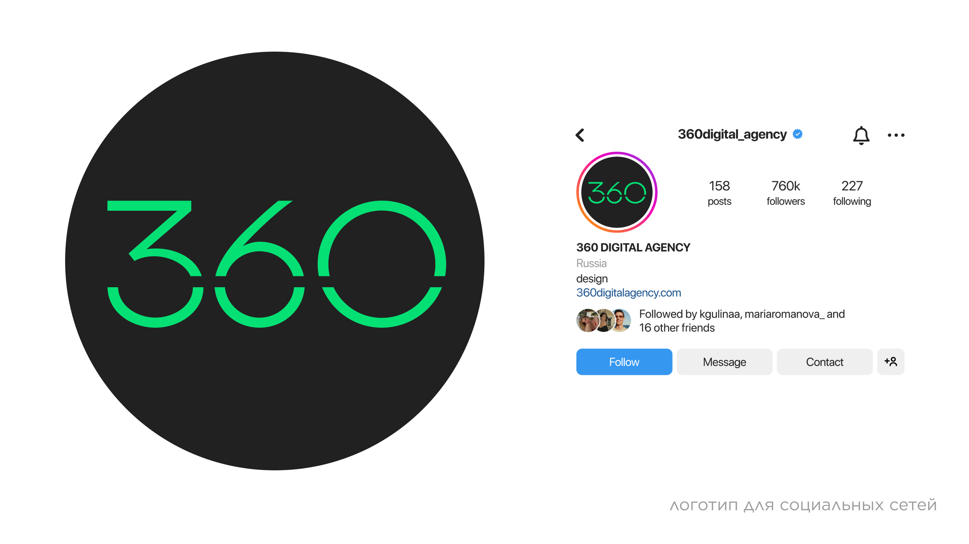 Лого для Дизайн студии 360 — Изображение №8 — Брендинг, Иллюстрация на Dprofile